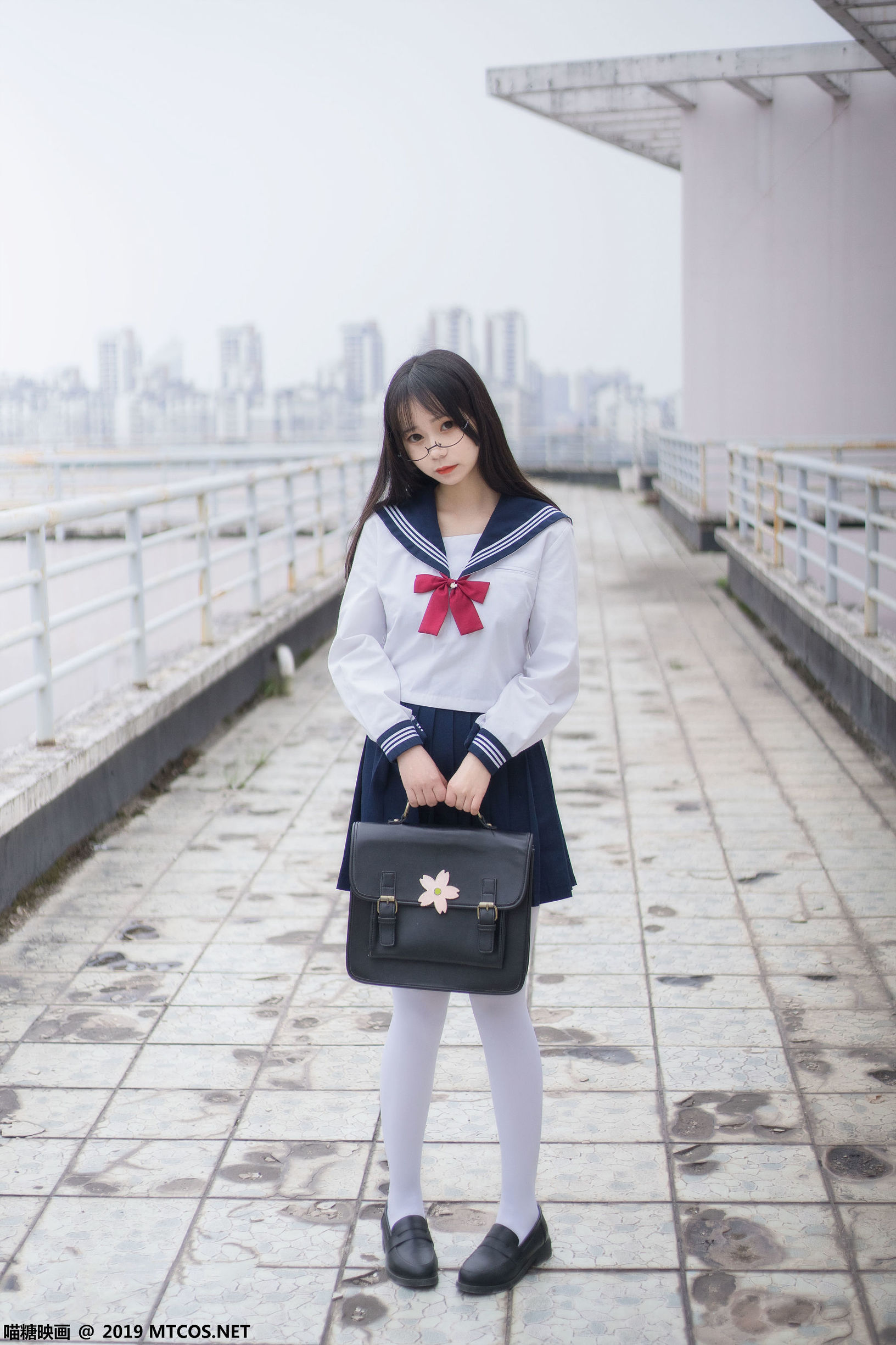 [喵糖映画] VOL.067 喵喵的白丝水手服