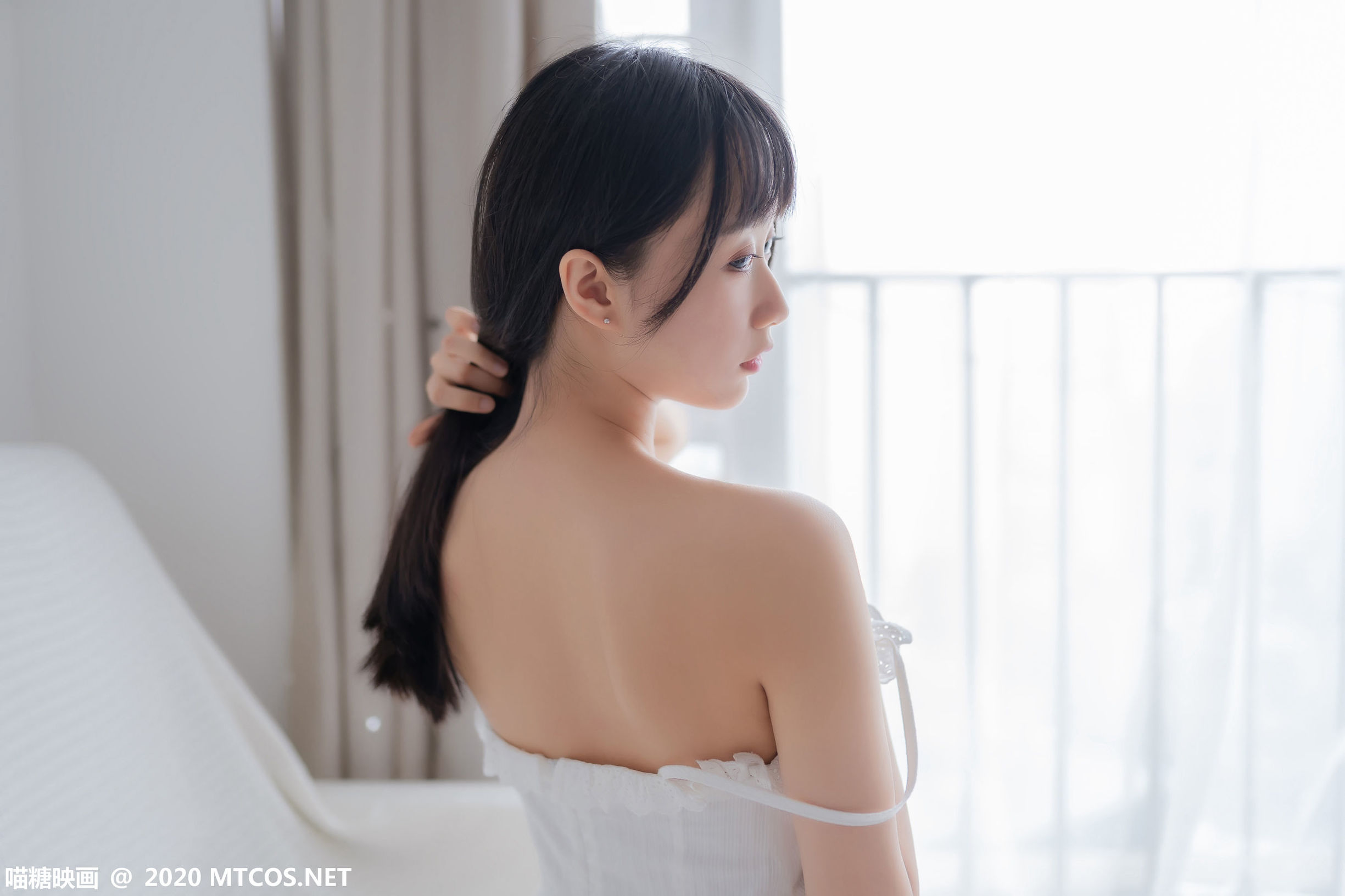 Meow Sugar Film] VOL.187 White Skirt Girl