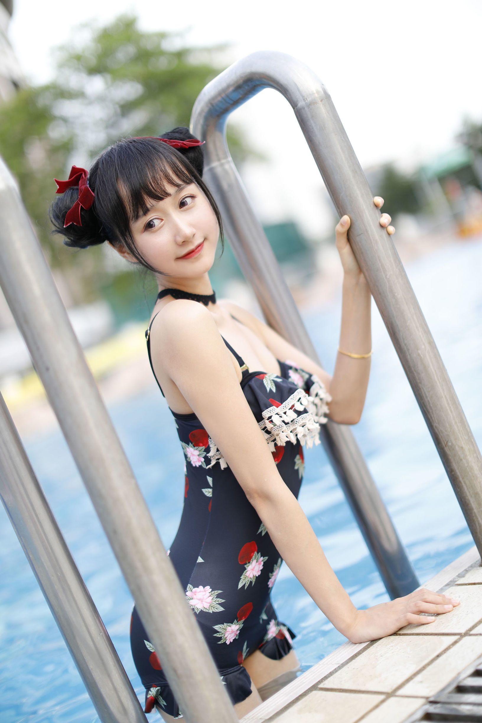 เมียวถังเอี๊ยง] VOL.239 ชุดว่ายน้ำสตรอว์เบอร์รี