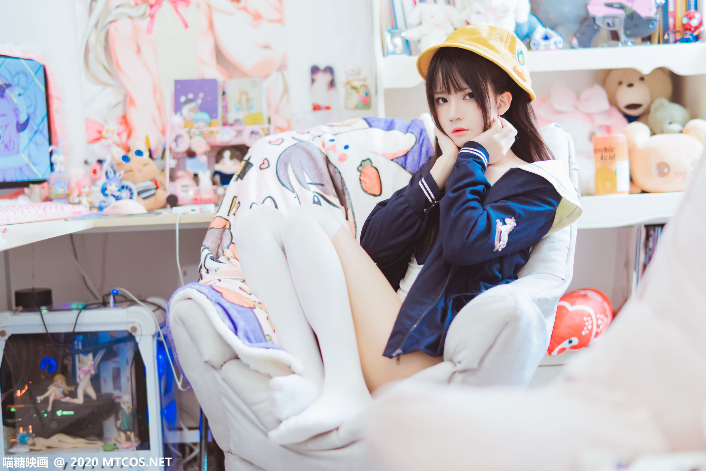 Meow Sugar Film] Vol. 246 Milky Peach White White