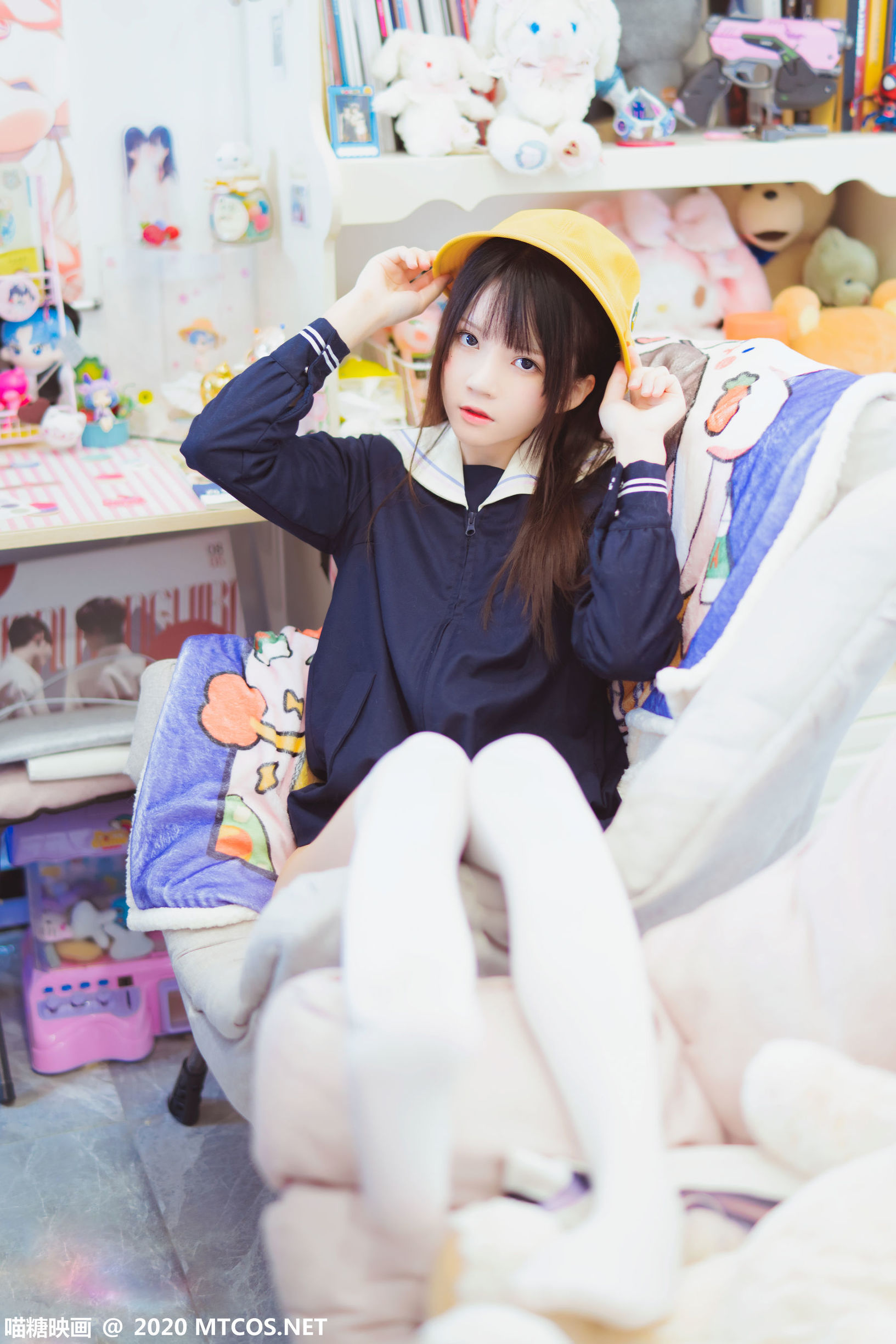 Meow Sugar Film] Vol. 246 Milky Peach White White