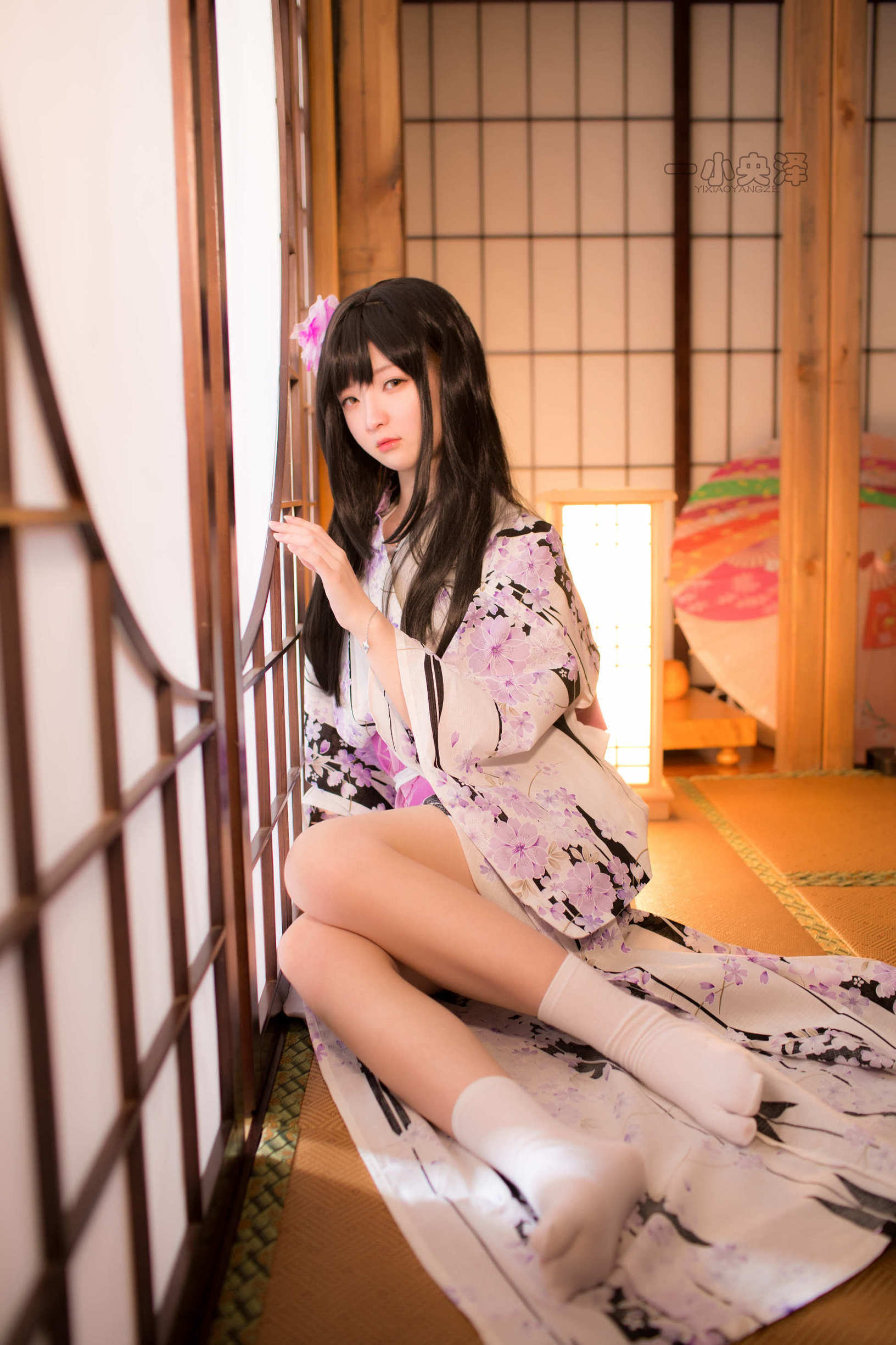 [萝莉COS] 一小央泽 - 和服短袜