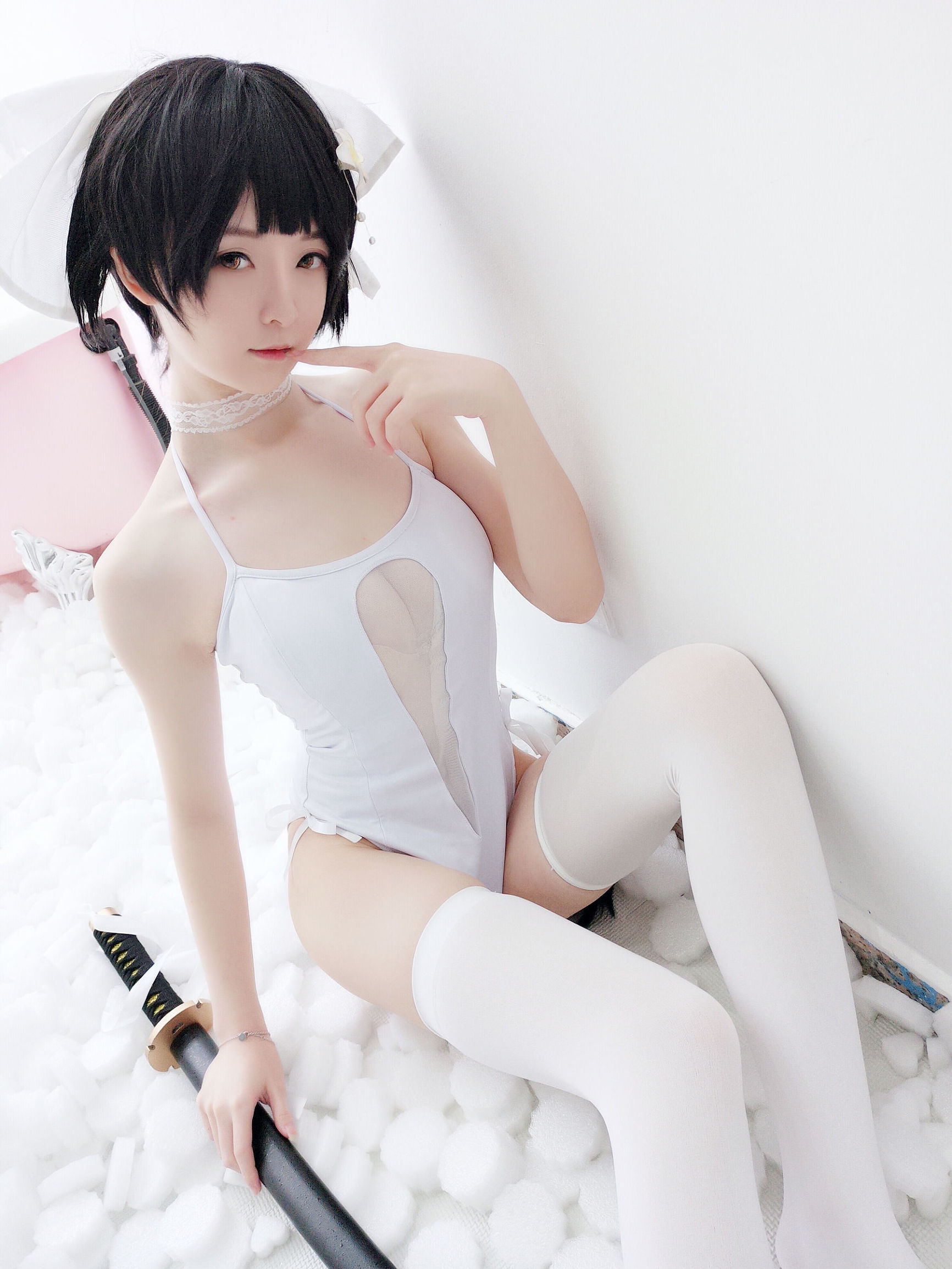 [萝莉COS] 一小央泽 - 高雄?泳装