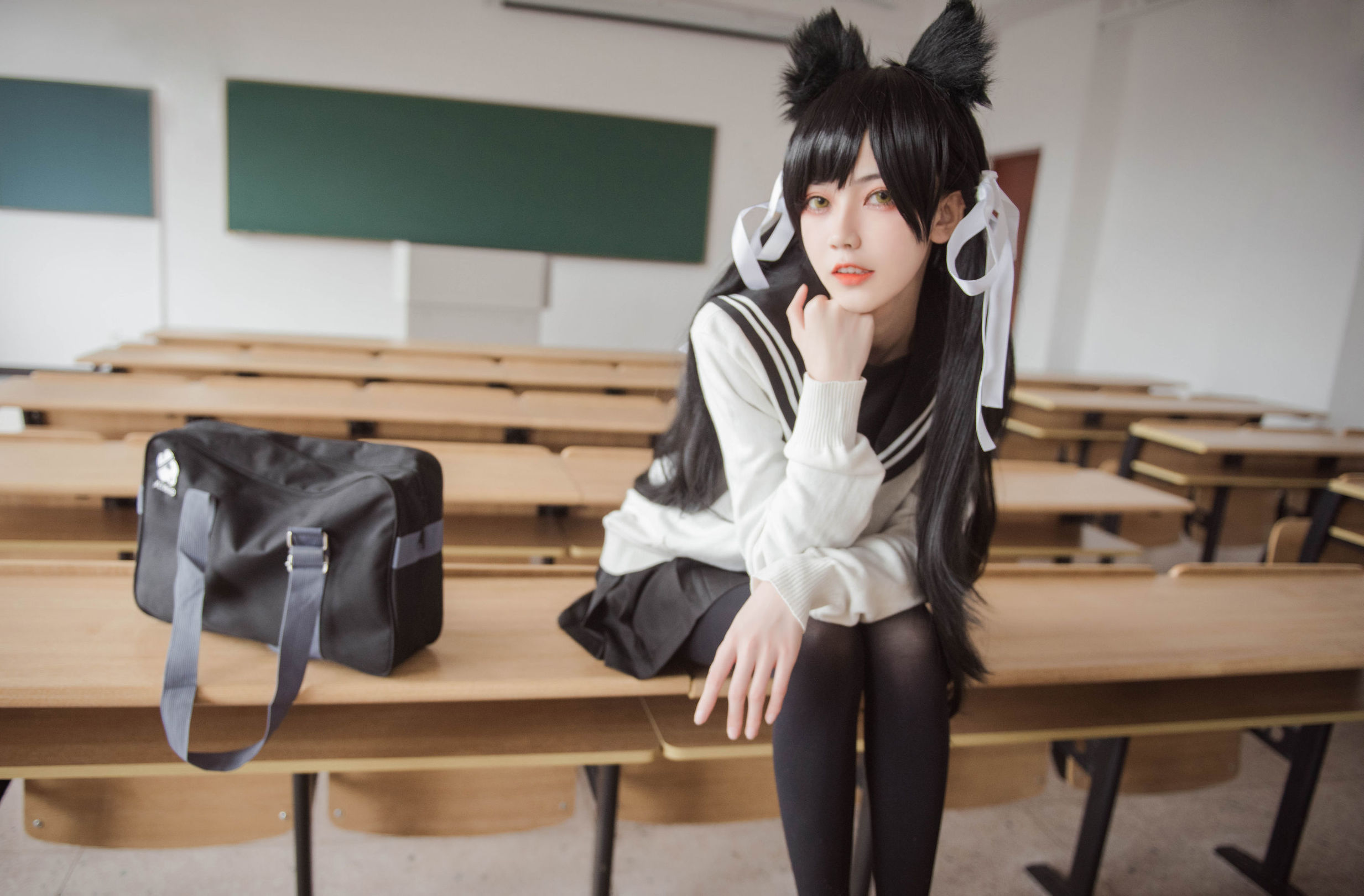 [萝莉COS] 小妖精你的负卿 - 爱宕制服