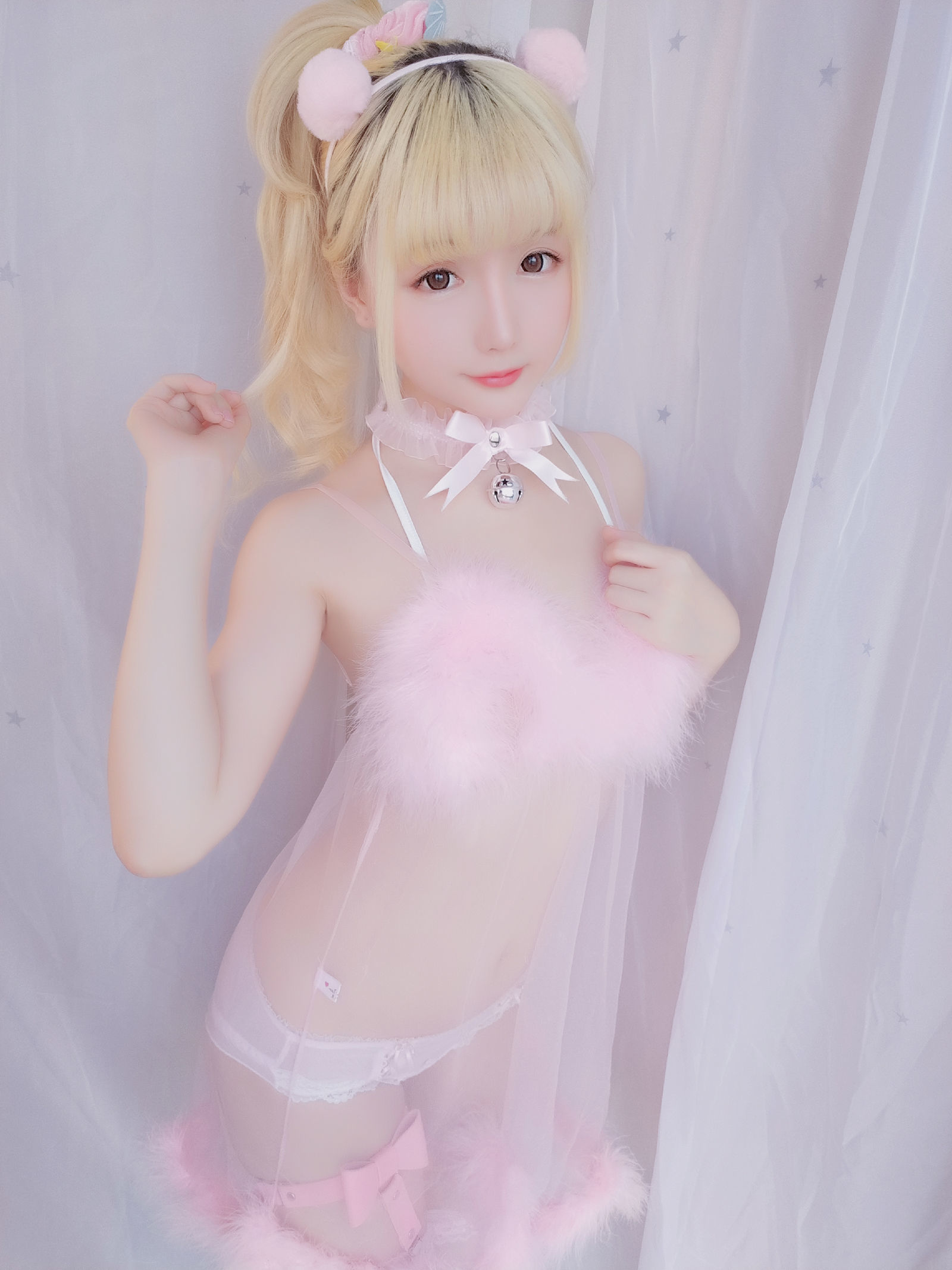 [萝莉COS] 星之迟迟 VOL.09 草莓睡衣包
