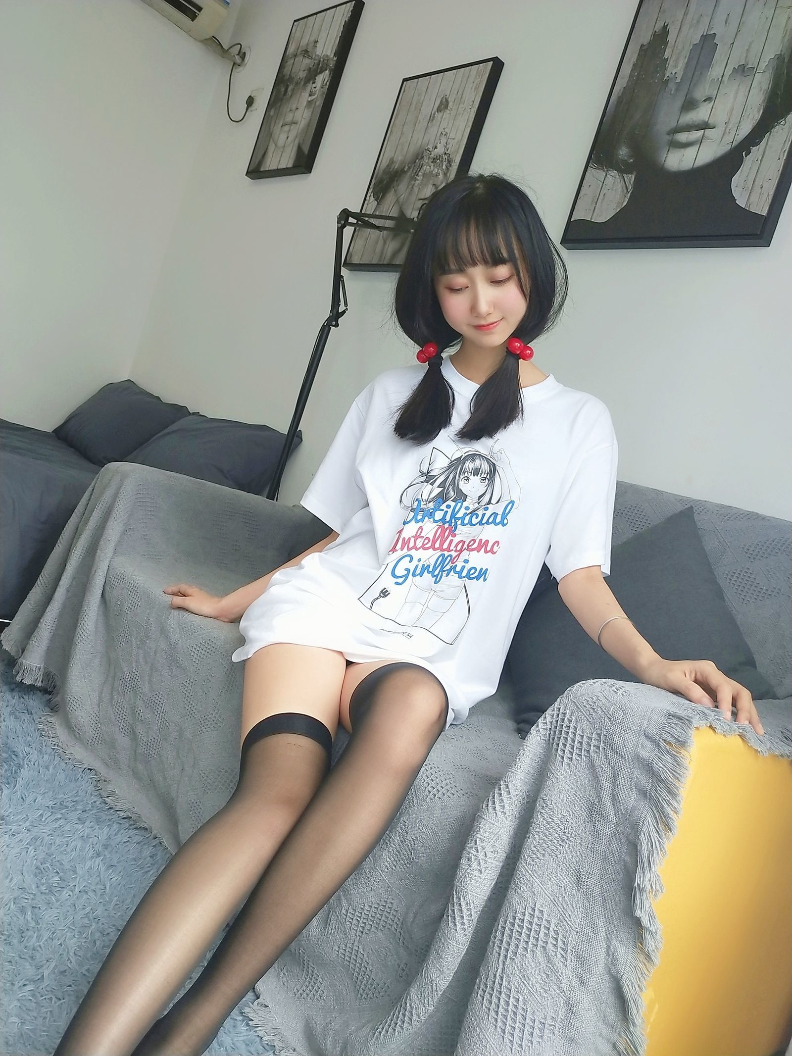 ลอริตะ คอส] มู่เมี่ยนเมี่ยนOwO - ภาพเสื้อยืดแบบแฟนสาวอัจฉริยะ