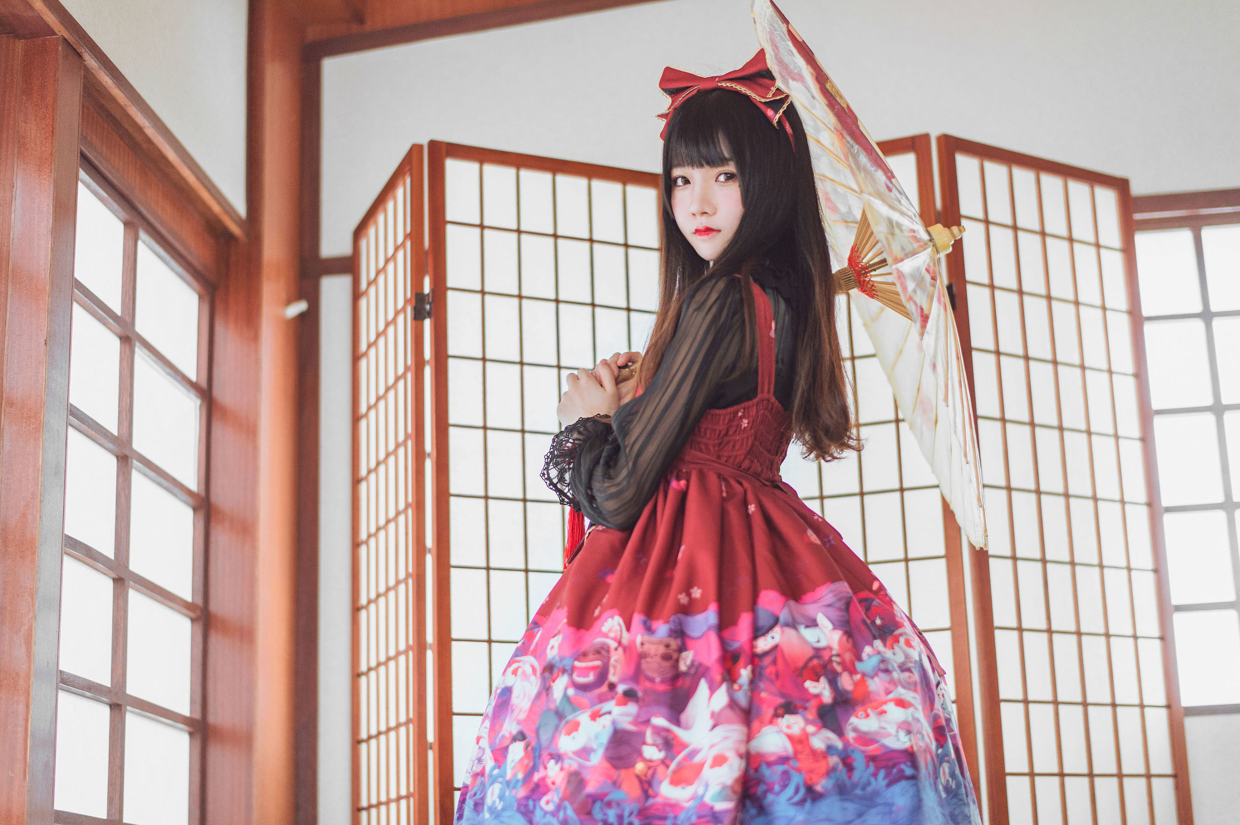[萝莉COS] 桜桃喵《和风 belle ta》