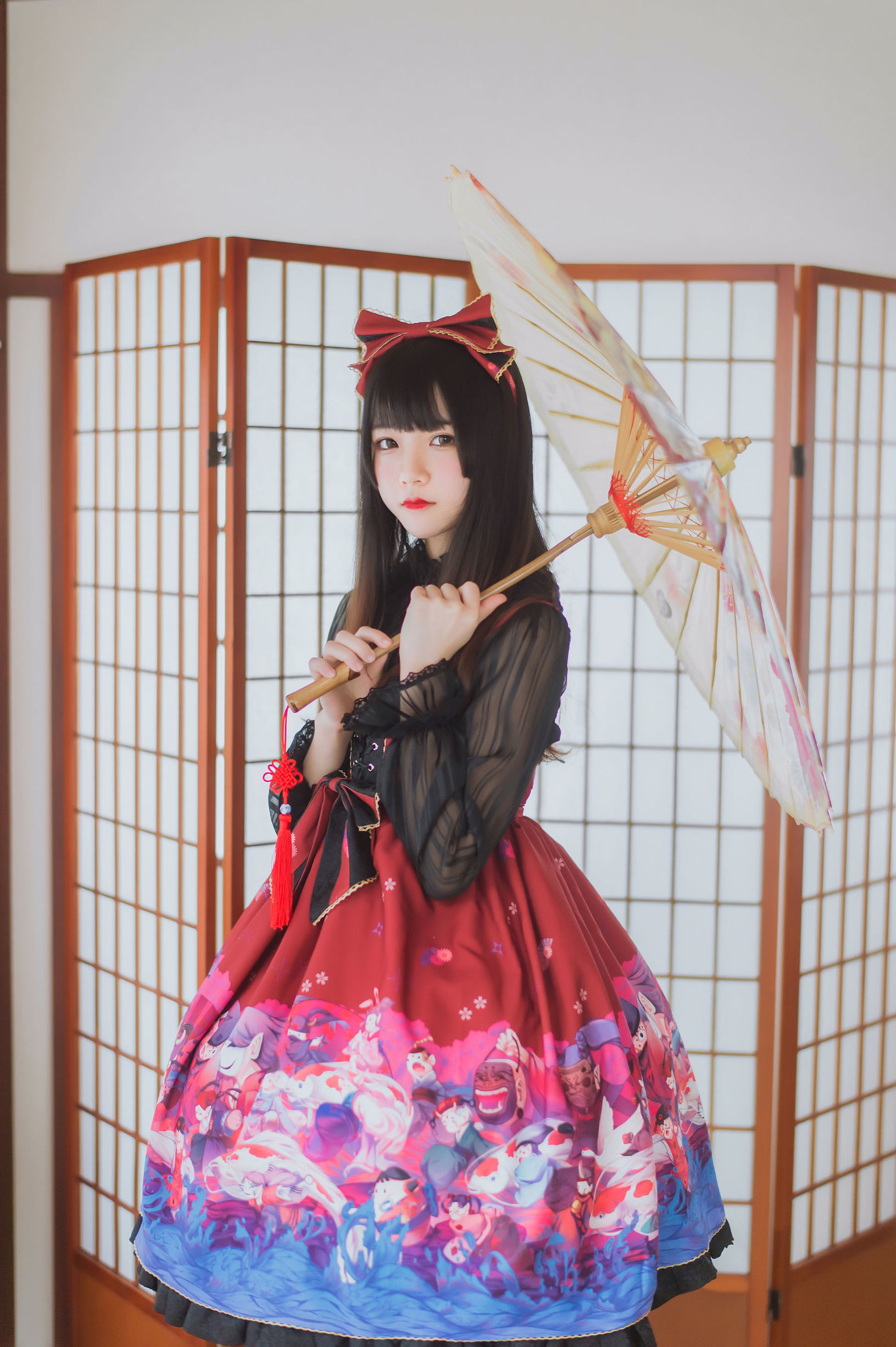 [萝莉COS] 桜桃喵《和风 belle ta》