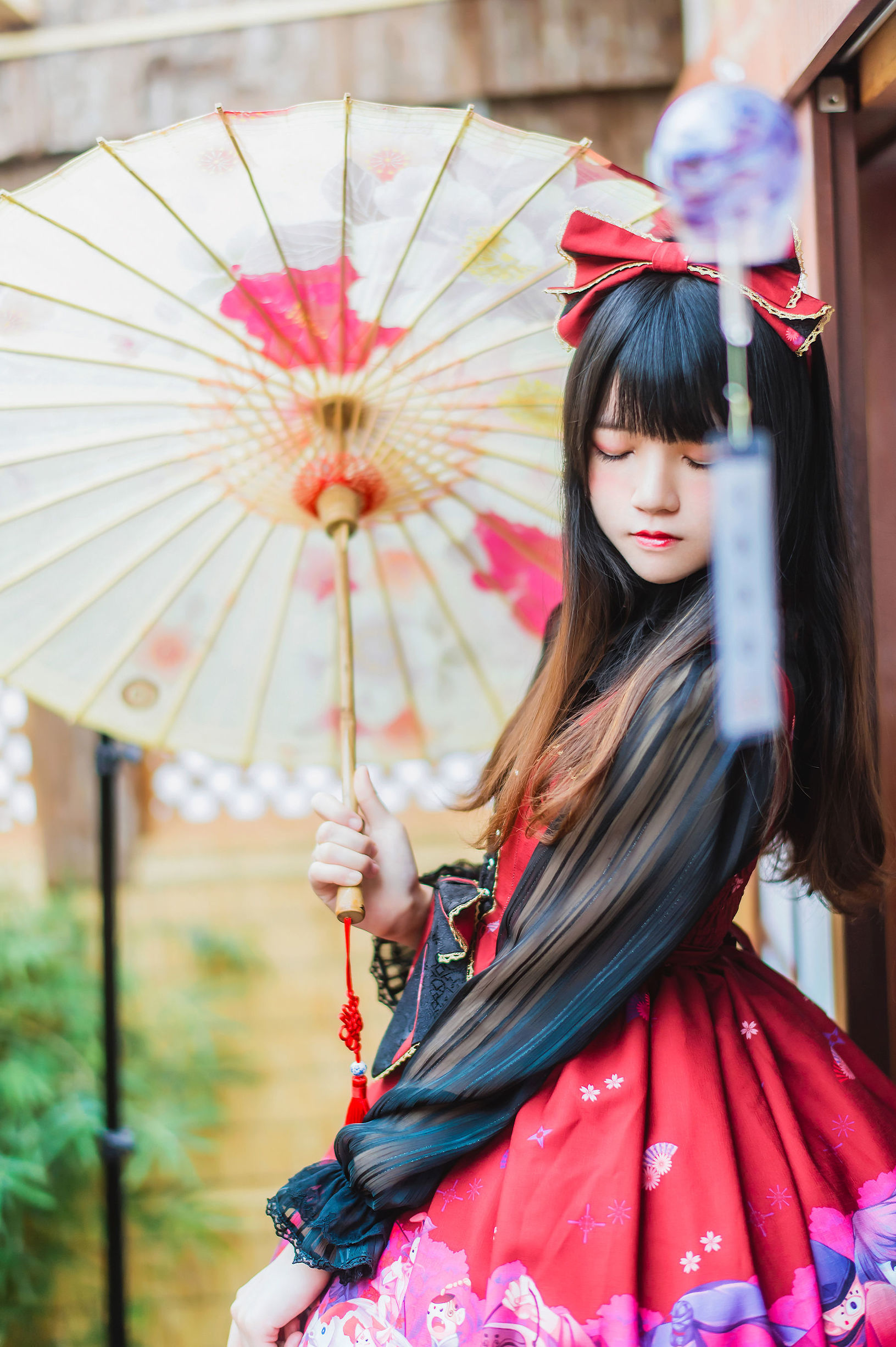 [萝莉COS] 桜桃喵《和风 belle ta》