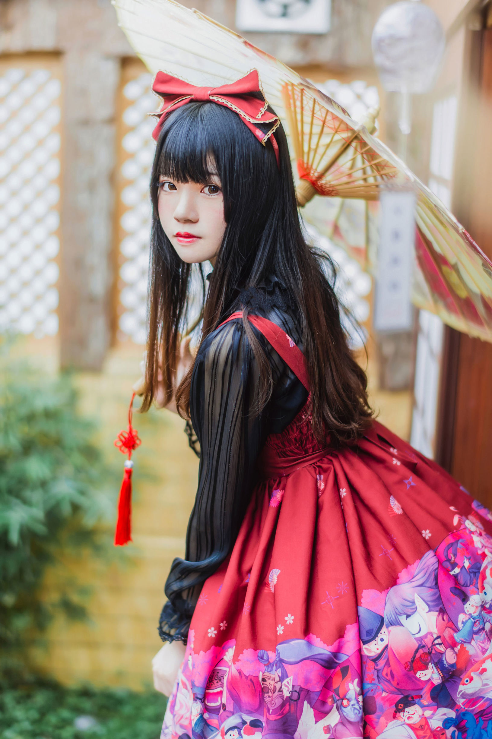 [萝莉COS] 桜桃喵《和风 belle ta》