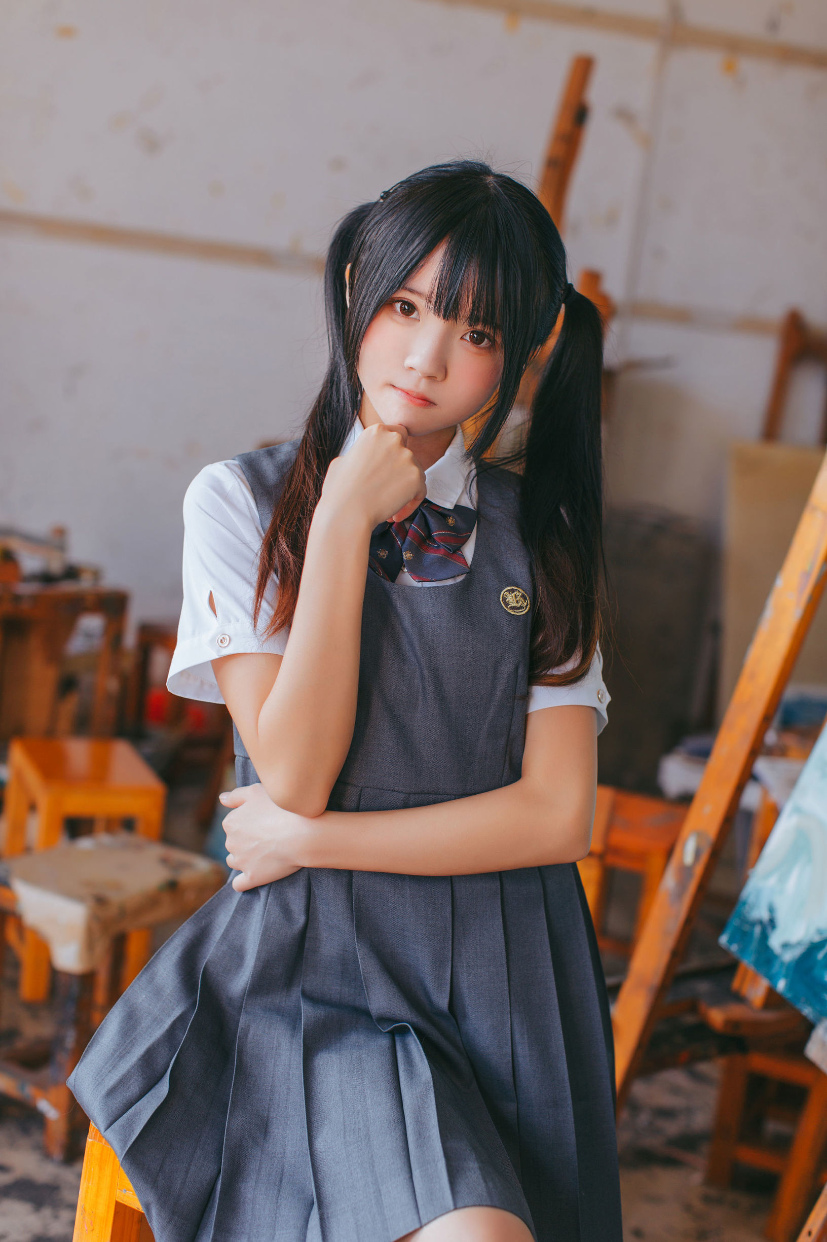 โลลิคอส] ซากุระเทาเมียว《สาวน้อยในห้องศิลปะ》