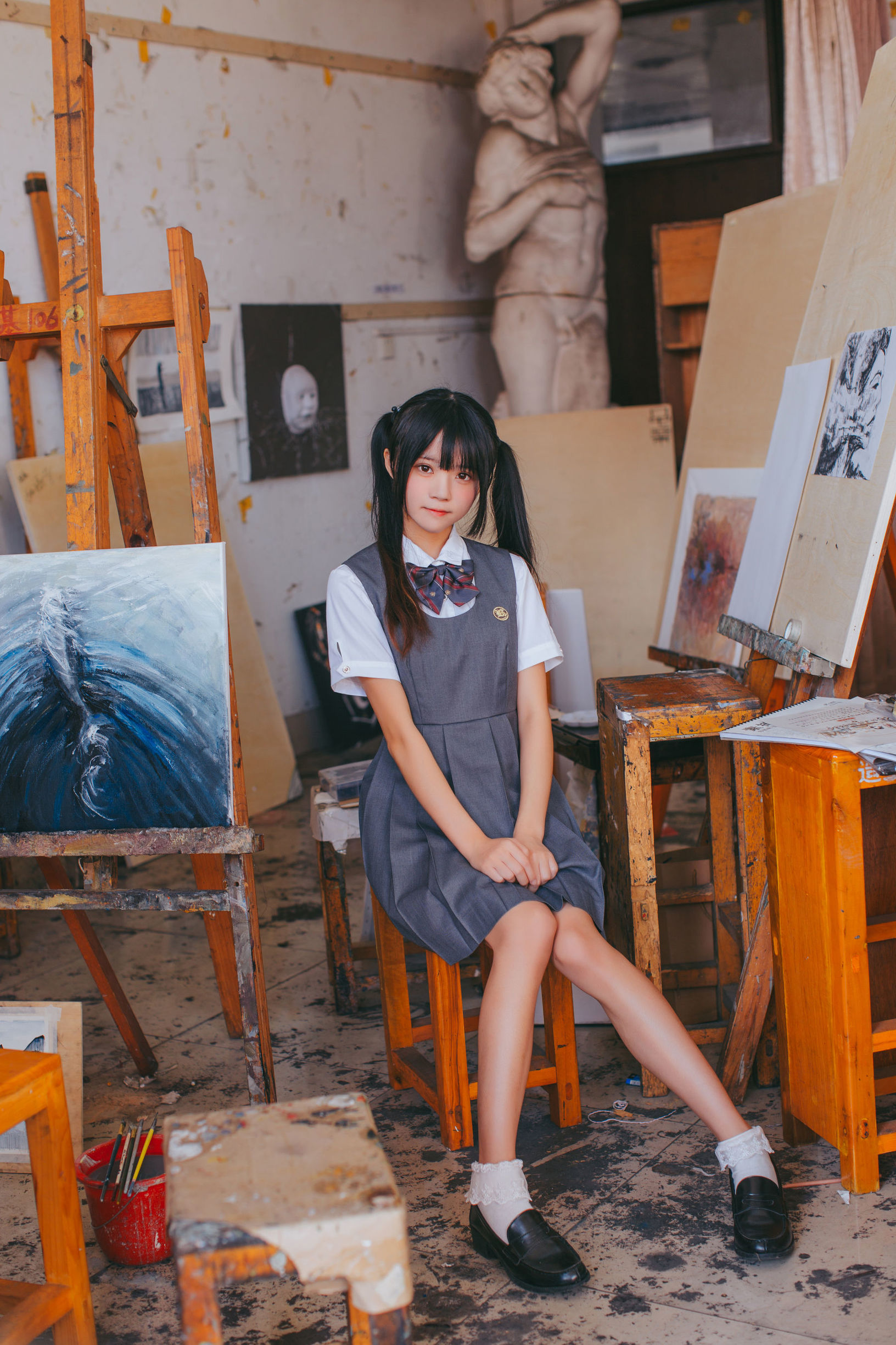 โลลิคอส] ซากุระเทาเมียว《สาวน้อยในห้องศิลปะ》