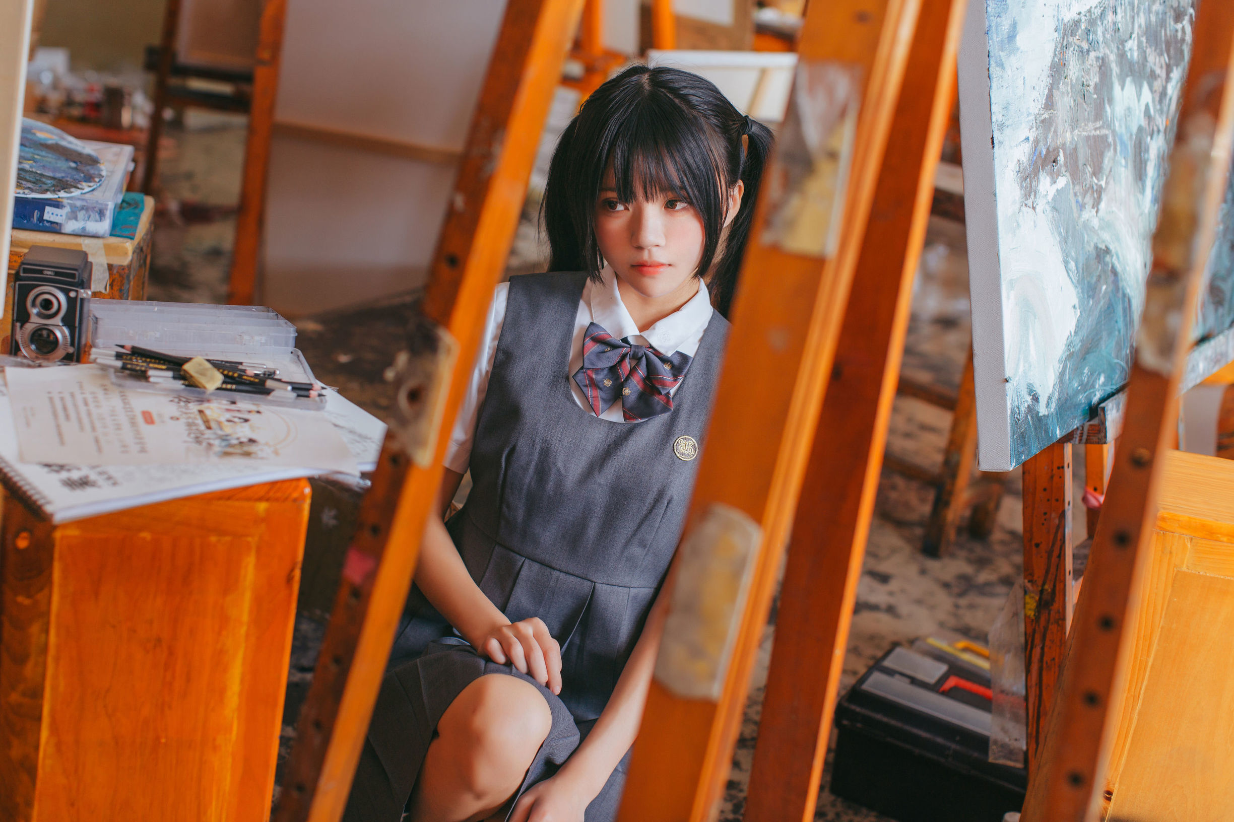 โลลิคอส] ซากุระเทาเมียว《สาวน้อยในห้องศิลปะ》