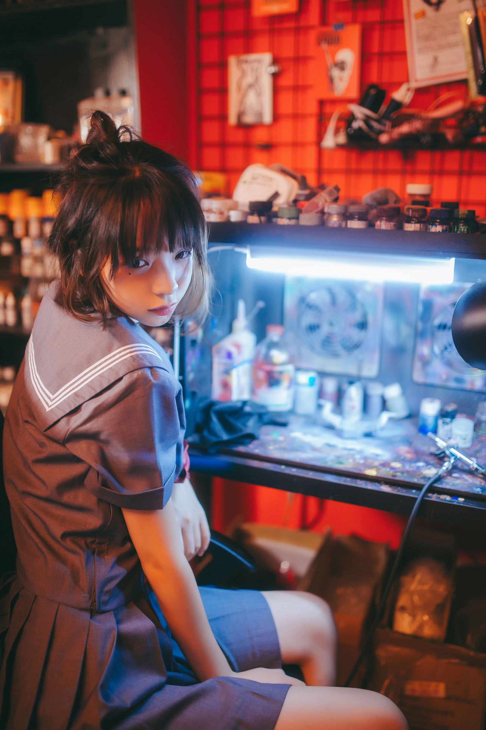 疯猫ss 被囚禁的少女 Cosplay