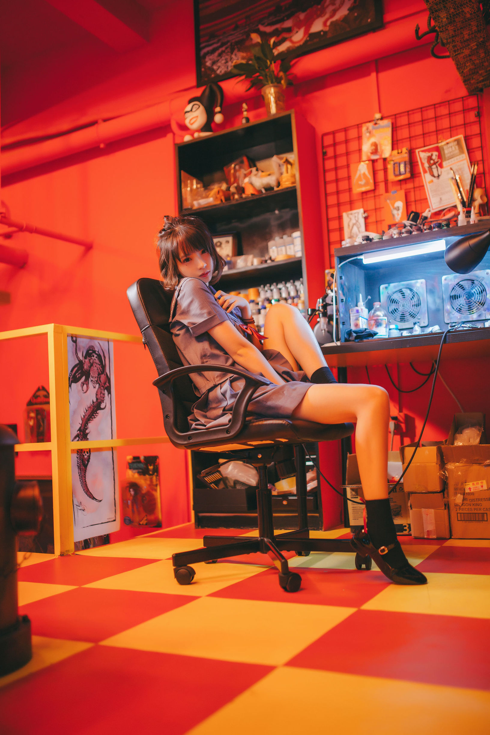 疯猫ss 被囚禁的少女 Cosplay