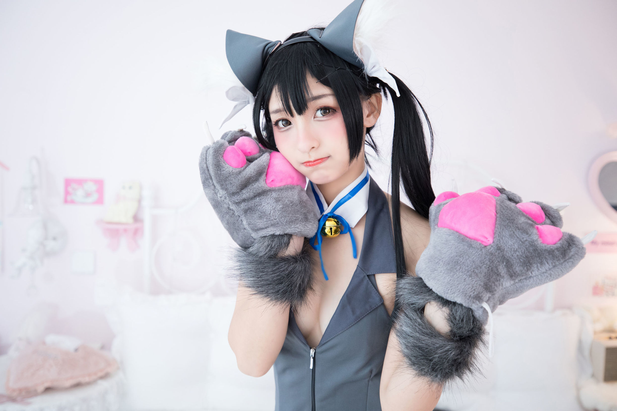 [萝莉COS] 神楽坂真冬 魔法を使えないの日常