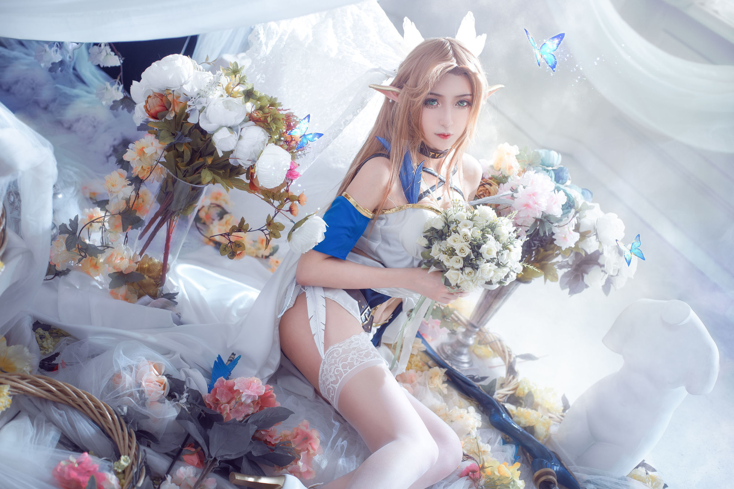 [萝莉COS] 腐团儿Ikaros - 蒂雅娘