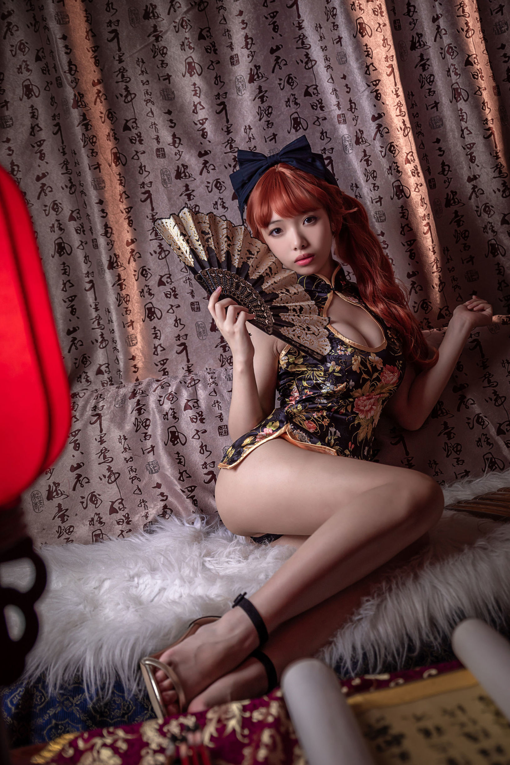 belle ta Cosplay] Wen Mei - Low-Cut Barefoot