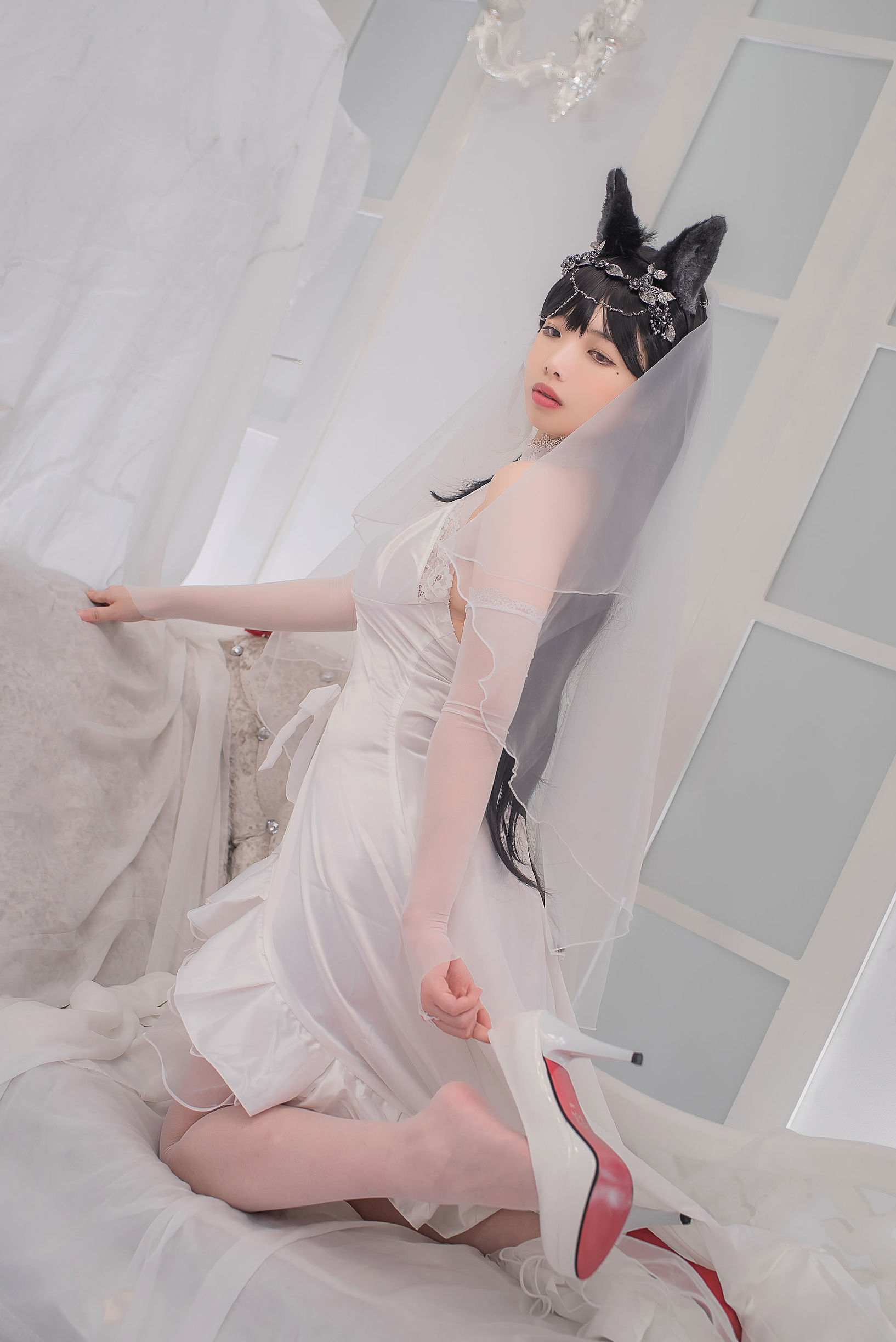 [萝莉COS] 雯妹 - 爱宕花嫁