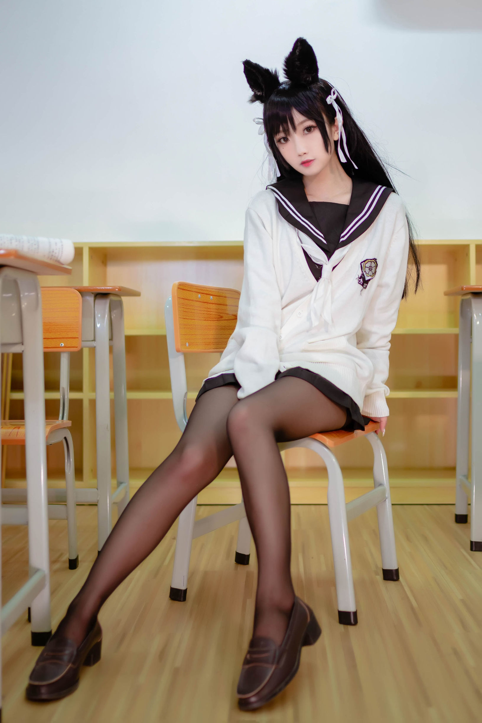  belle  Cosplay] Quỷ Thú Yao - Đồng phục JK