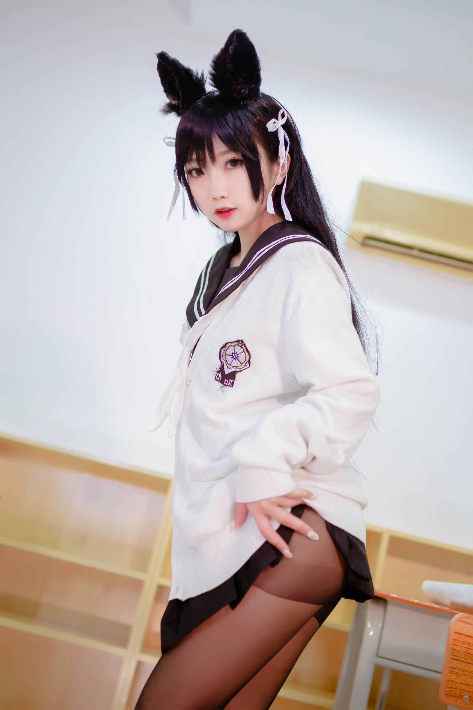  belle  Cosplay] Quỷ Thú Yao - Đồng phục JK