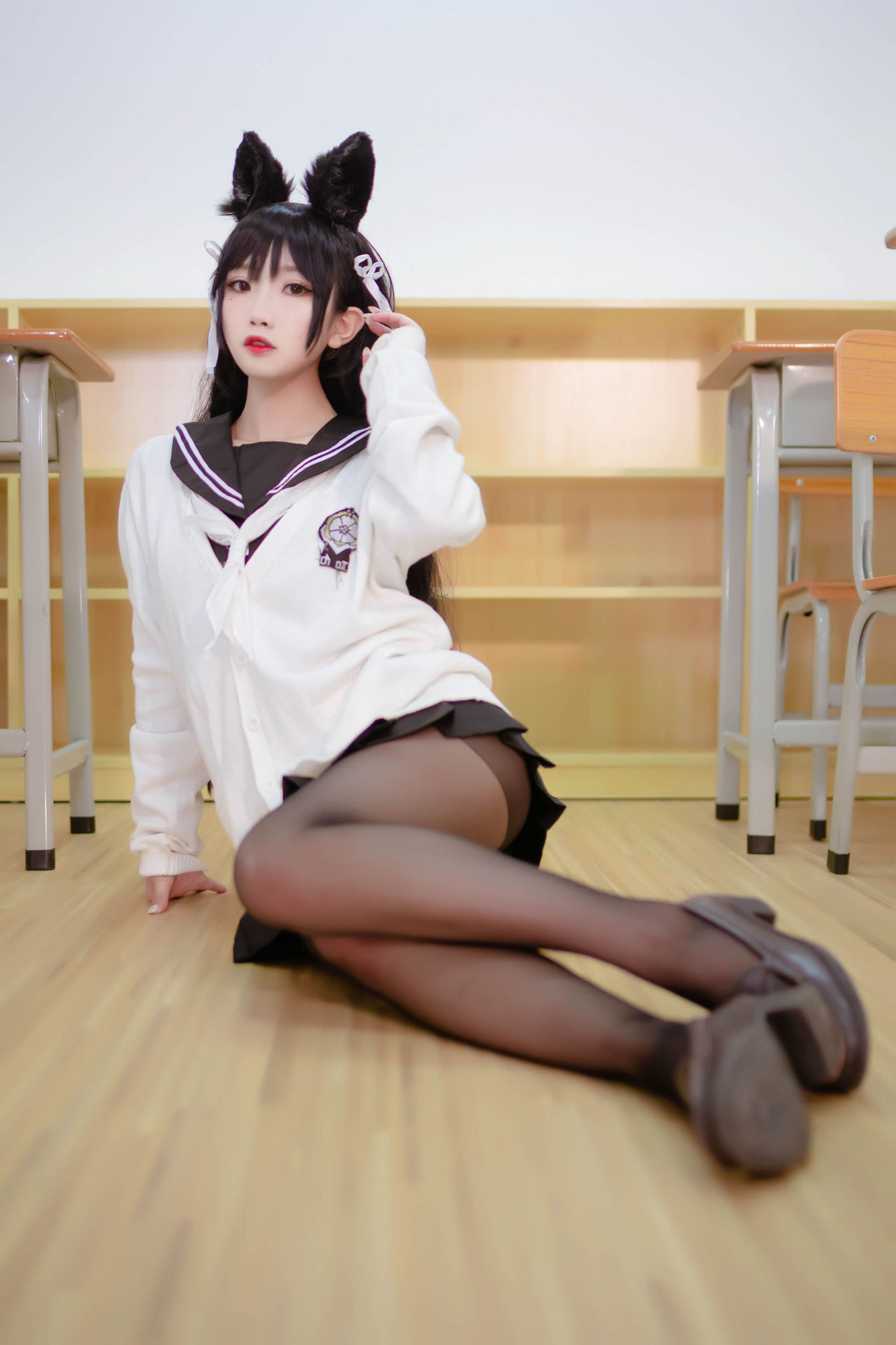  belle  Cosplay] Quỷ Thú Yao - Đồng phục JK