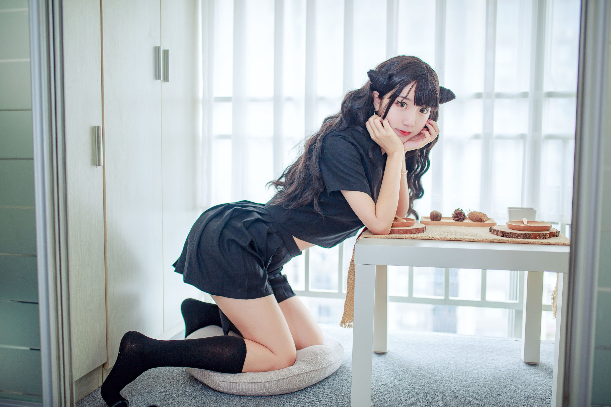 [萝莉COS] 黑川 - 小恶魔JK