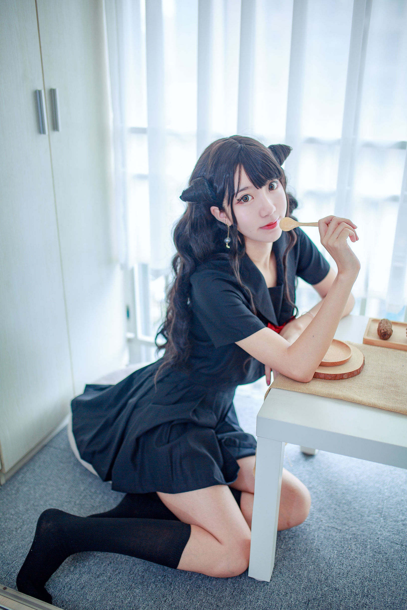[萝莉COS] 黑川 - 小恶魔JK