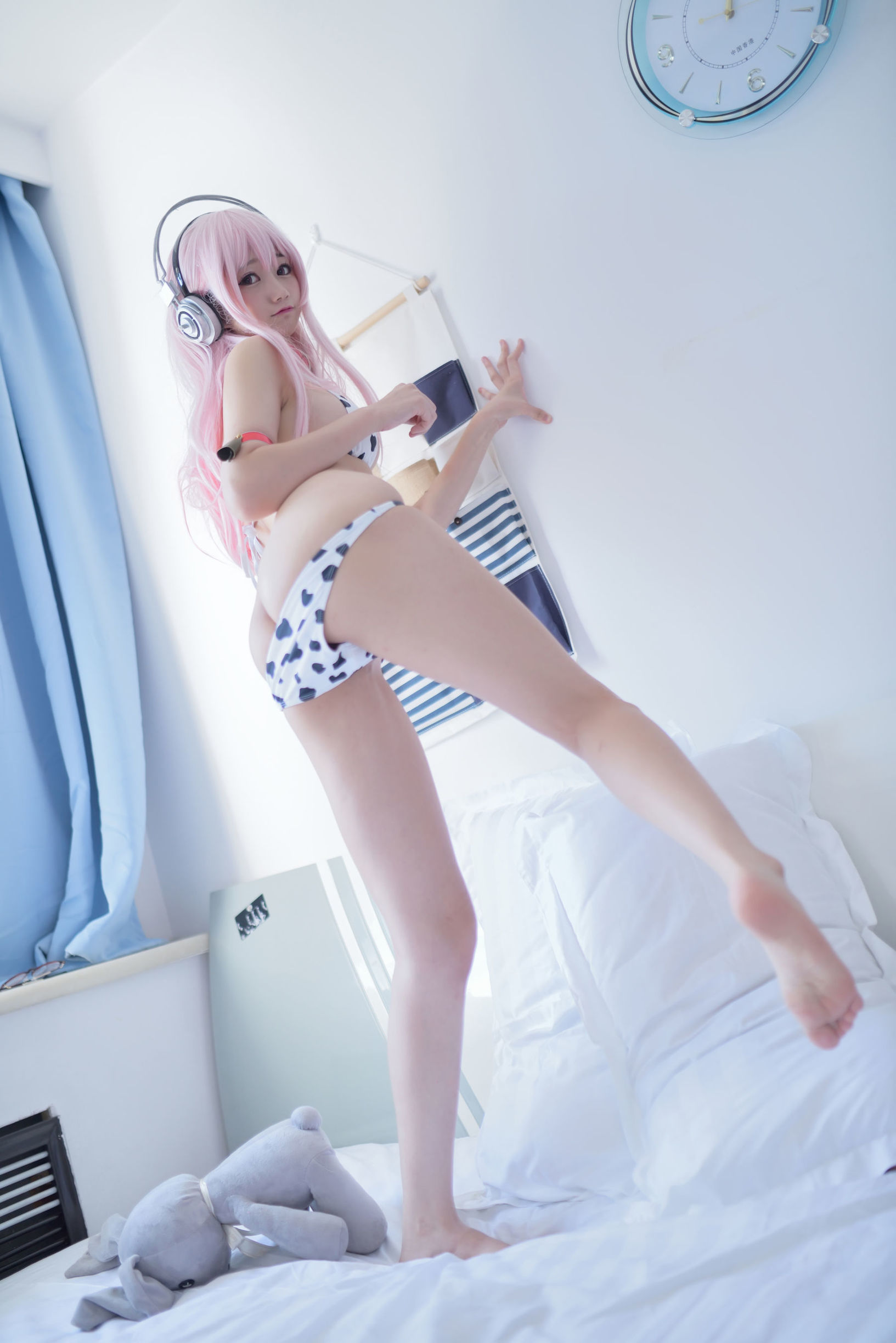 [萝莉COS] NAGISA魔物喵 Super Sonico 索尼子