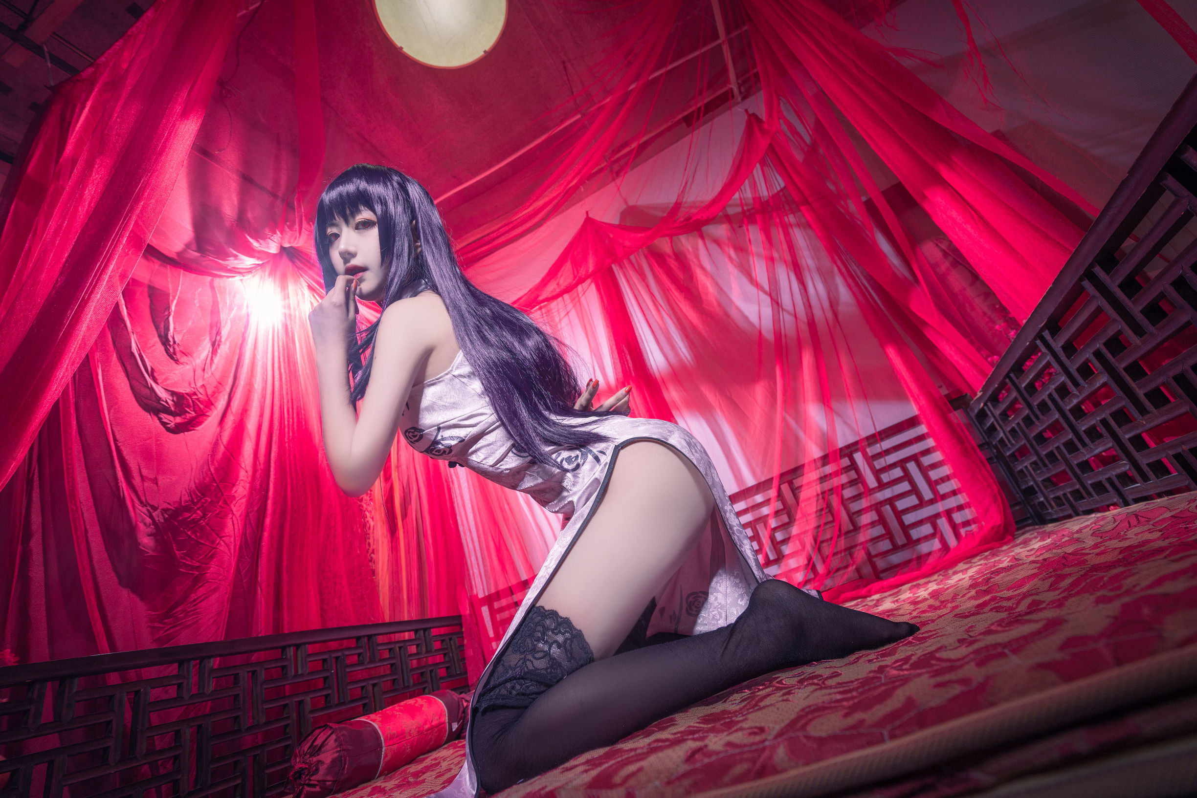 [萝莉COS] Shika小鹿鹿 - 学姐旗袍