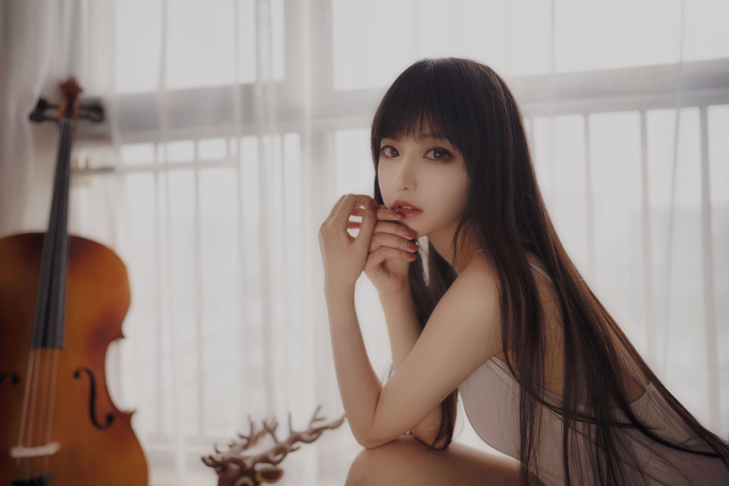 โลลิตะคอส] Shikaเซี่ยวลู่ลู่ - สาวผมยาว