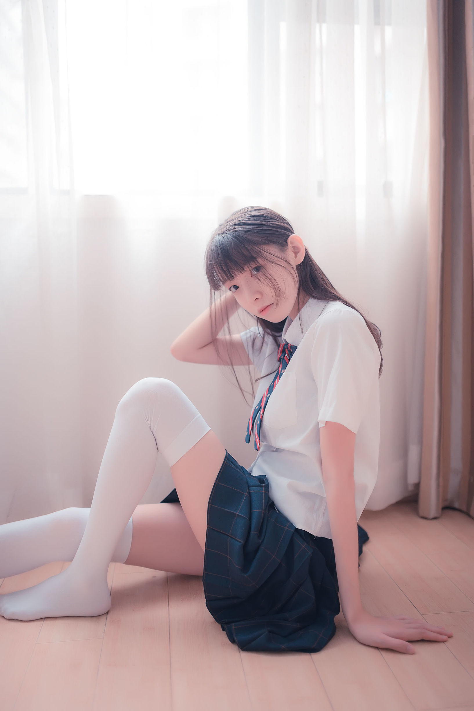 [风之领域] NO.004 邻家白丝清新女孩
