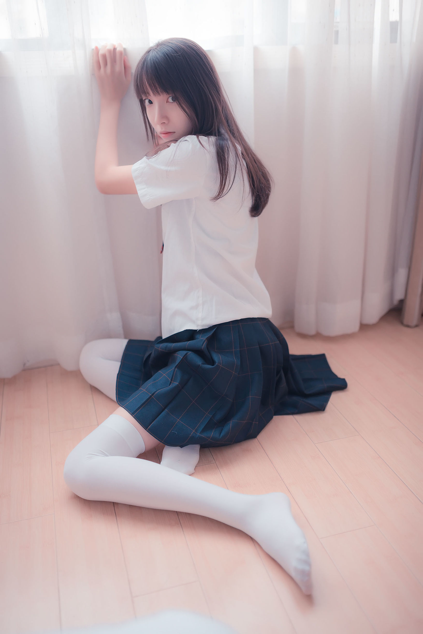 [风之领域] NO.004 邻家白丝清新女孩