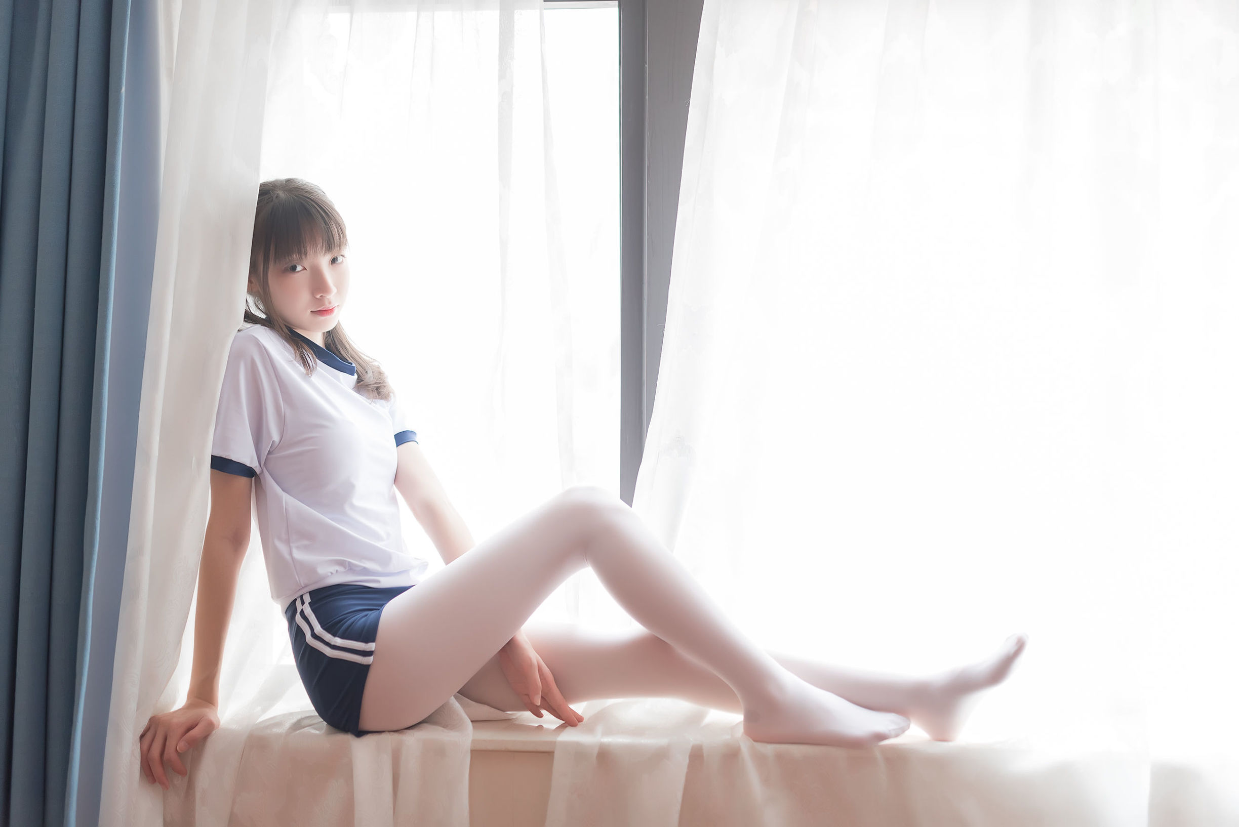 [风之领域] NO.006 运动白丝少女