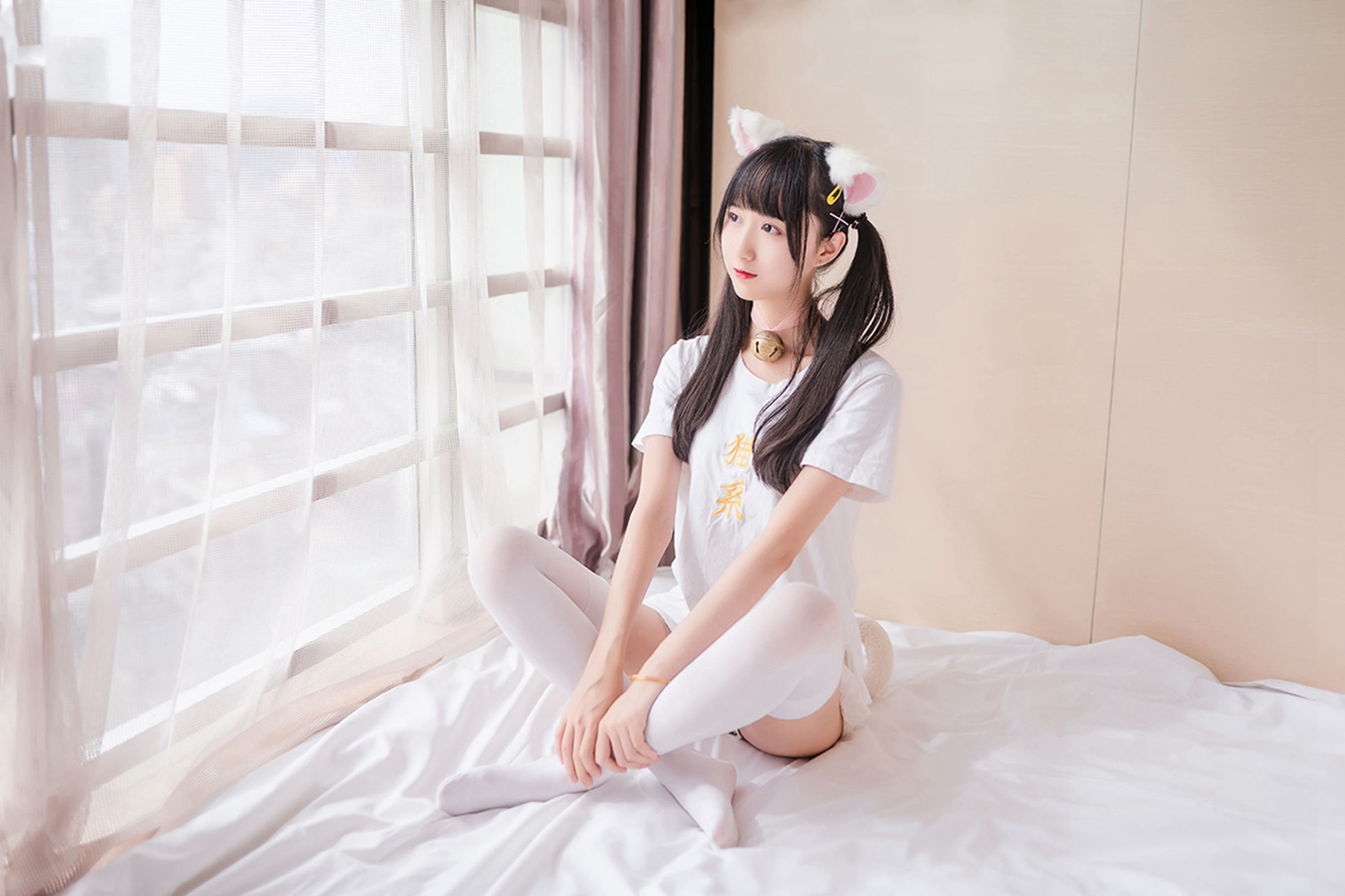 风之领域] NO.129 สาวแมวถุงเท้าขาว