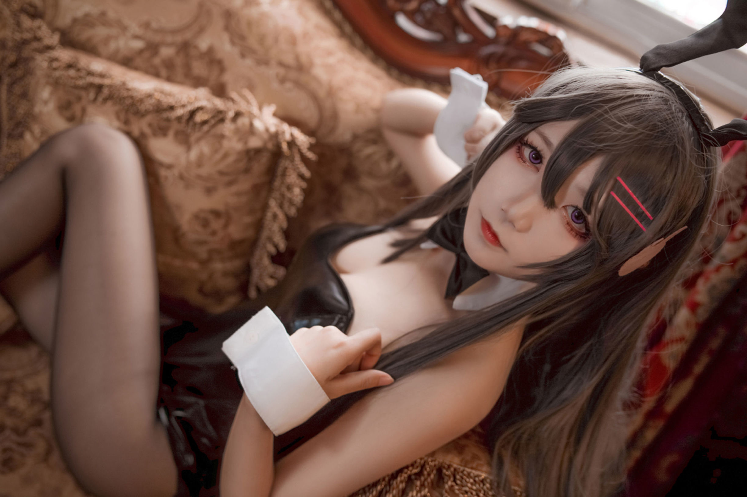 [风之领域] NO.151 黑丝兔女郎