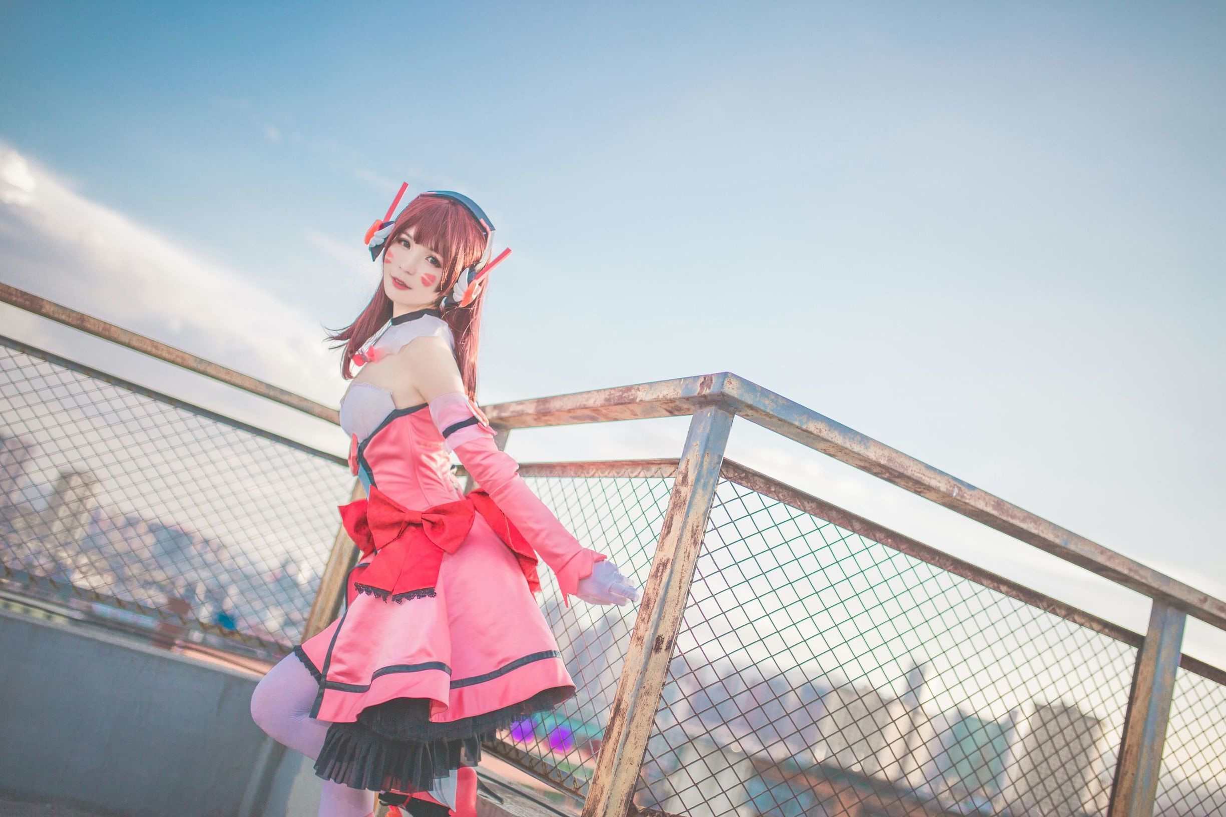 COS ฟู๋ลี่] บล็อกเกอร์อนิเมะ เป่ยจือเป่ย - โอเวอร์วอตช์ สาวน้อยเวทมนตร์ D.Va