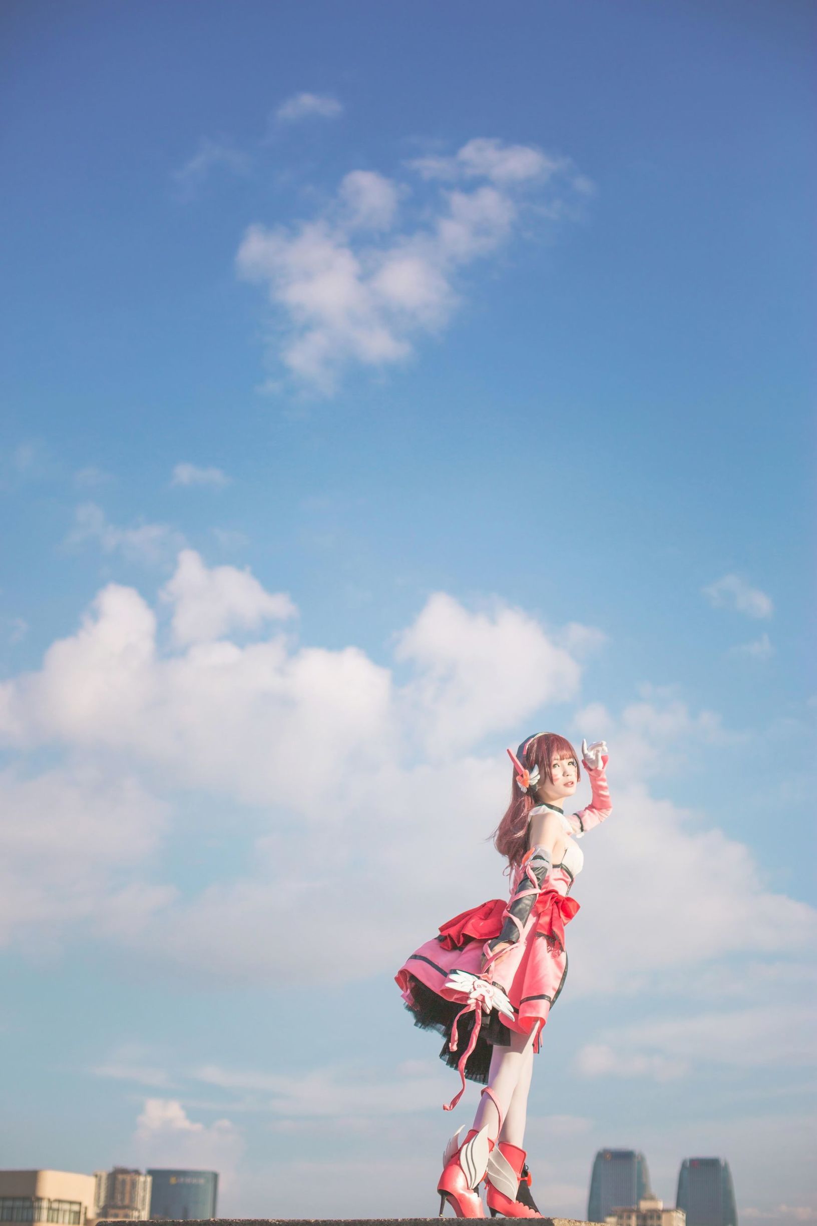 COS ฟู๋ลี่] บล็อกเกอร์อนิเมะ เป่ยจือเป่ย - โอเวอร์วอตช์ สาวน้อยเวทมนตร์ D.Va