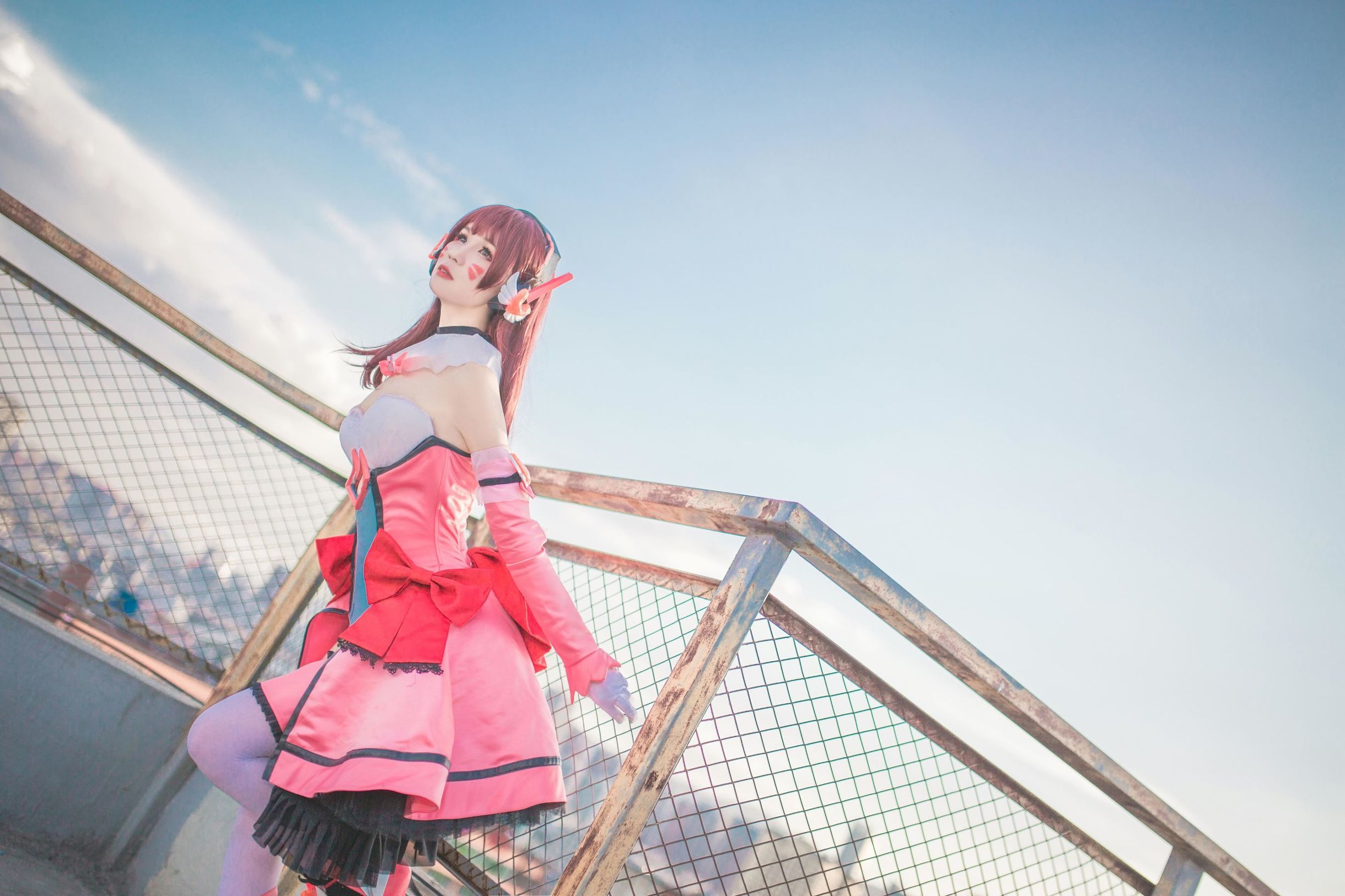 COS ฟู๋ลี่] บล็อกเกอร์อนิเมะ เป่ยจือเป่ย - โอเวอร์วอตช์ สาวน้อยเวทมนตร์ D.Va