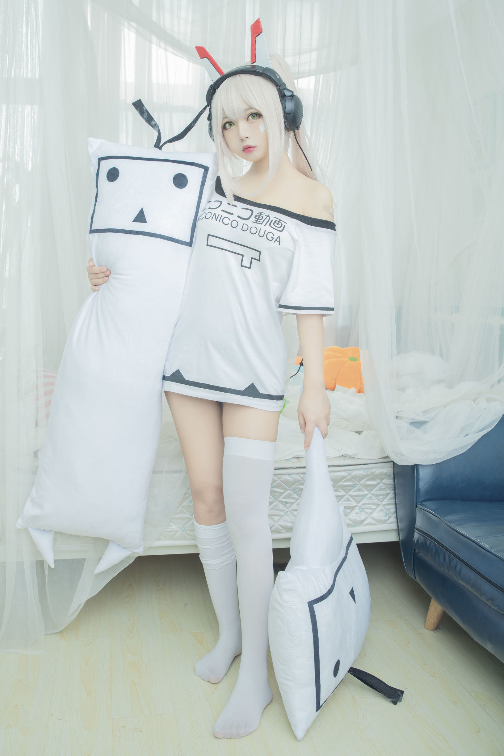COS ฟู ลี่] สาวตาโตที่น่ารัก แบล็คแคทแคท OvO - คนอ้วนออตาคุ หลิงโป