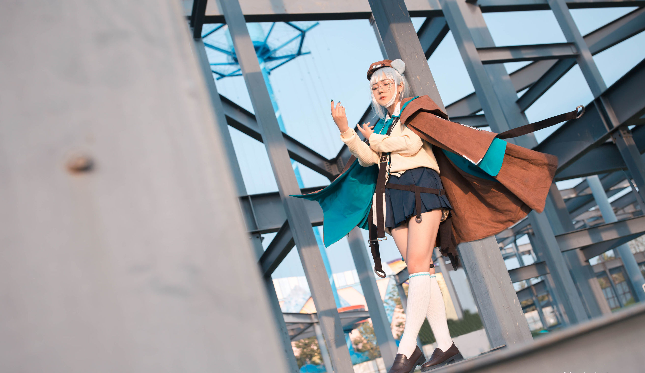Cosplay Perks] Weibo Cute Girl Lan Xiao Yi KiKi - Arknights