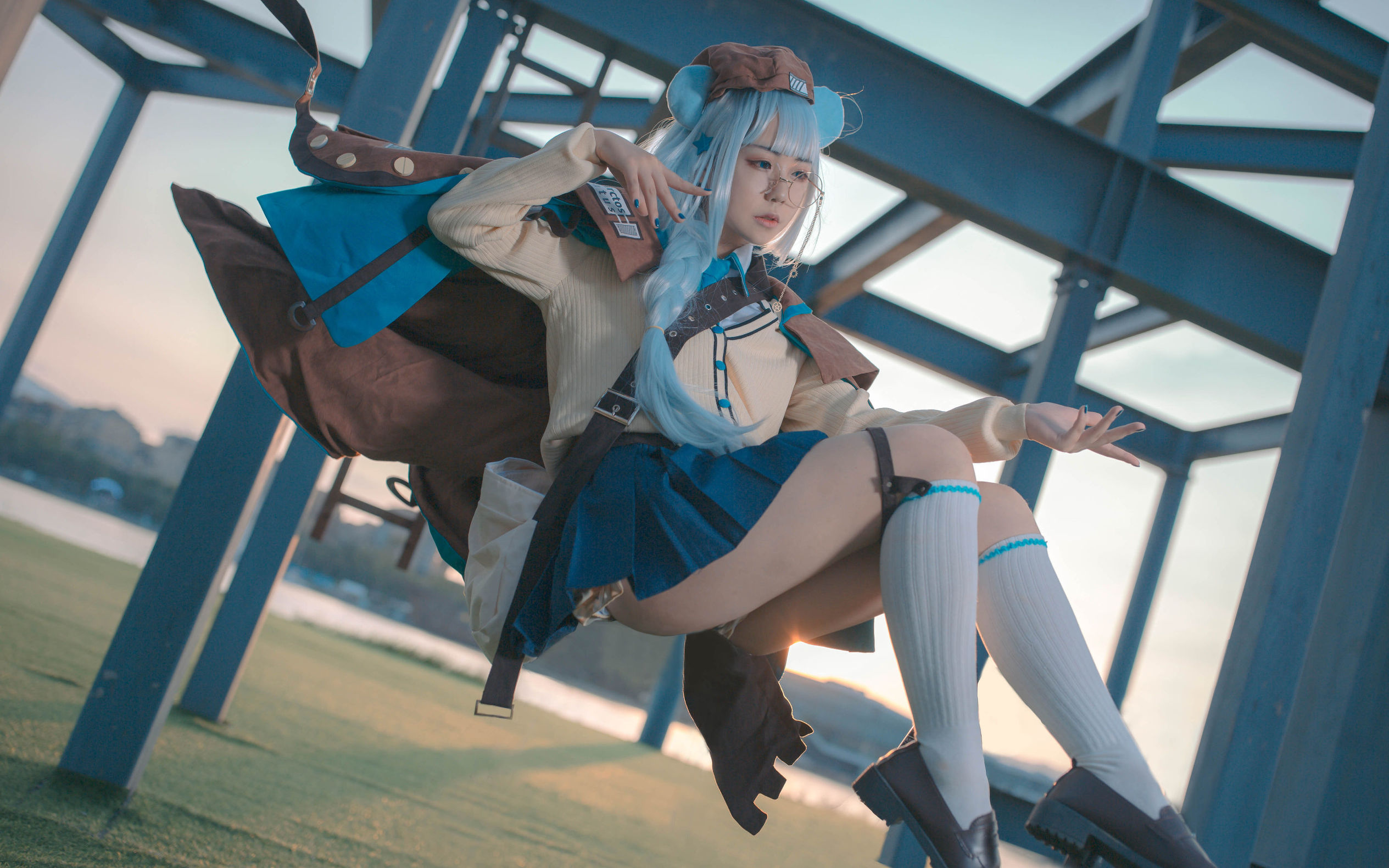 Cosplay Perks] Weibo Cute Girl Lan Xiao Yi KiKi - Arknights