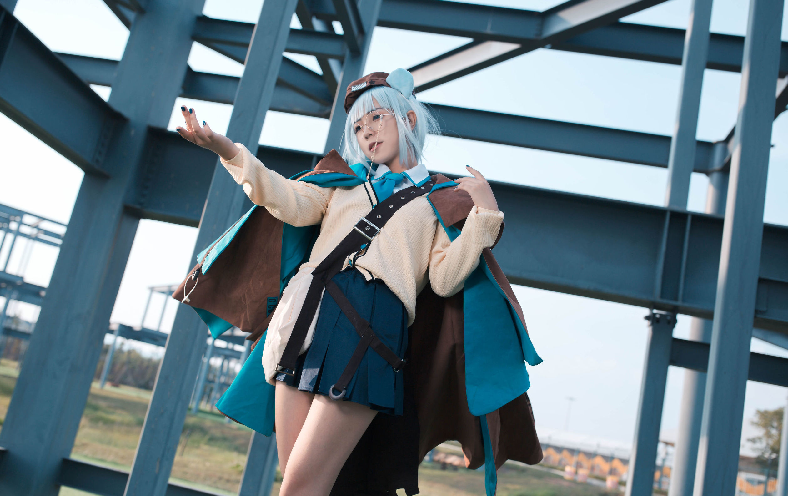 Cosplay Perks] Weibo Cute Girl Lan Xiao Yi KiKi - Arknights