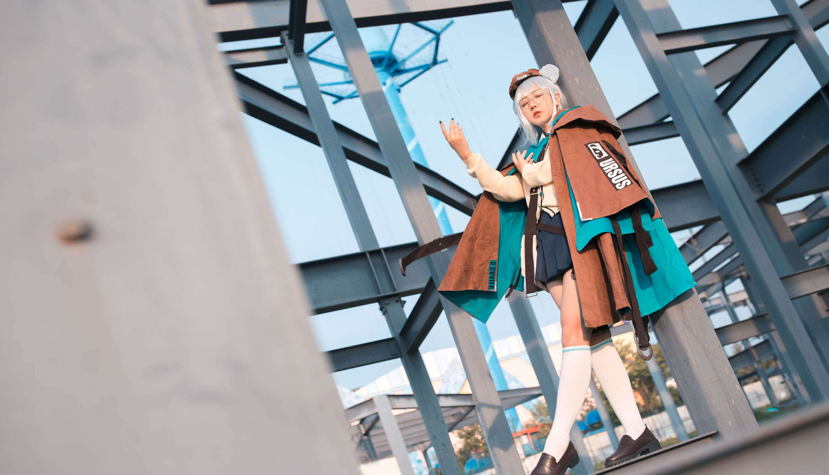 Cosplay Perks] Weibo Cute Girl Lan Xiao Yi KiKi - Arknights