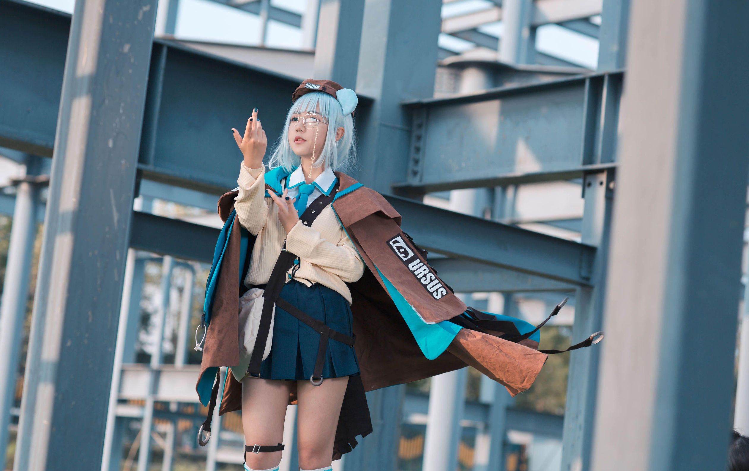 Cosplay Perks] Weibo Cute Girl Lan Xiao Yi KiKi - Arknights