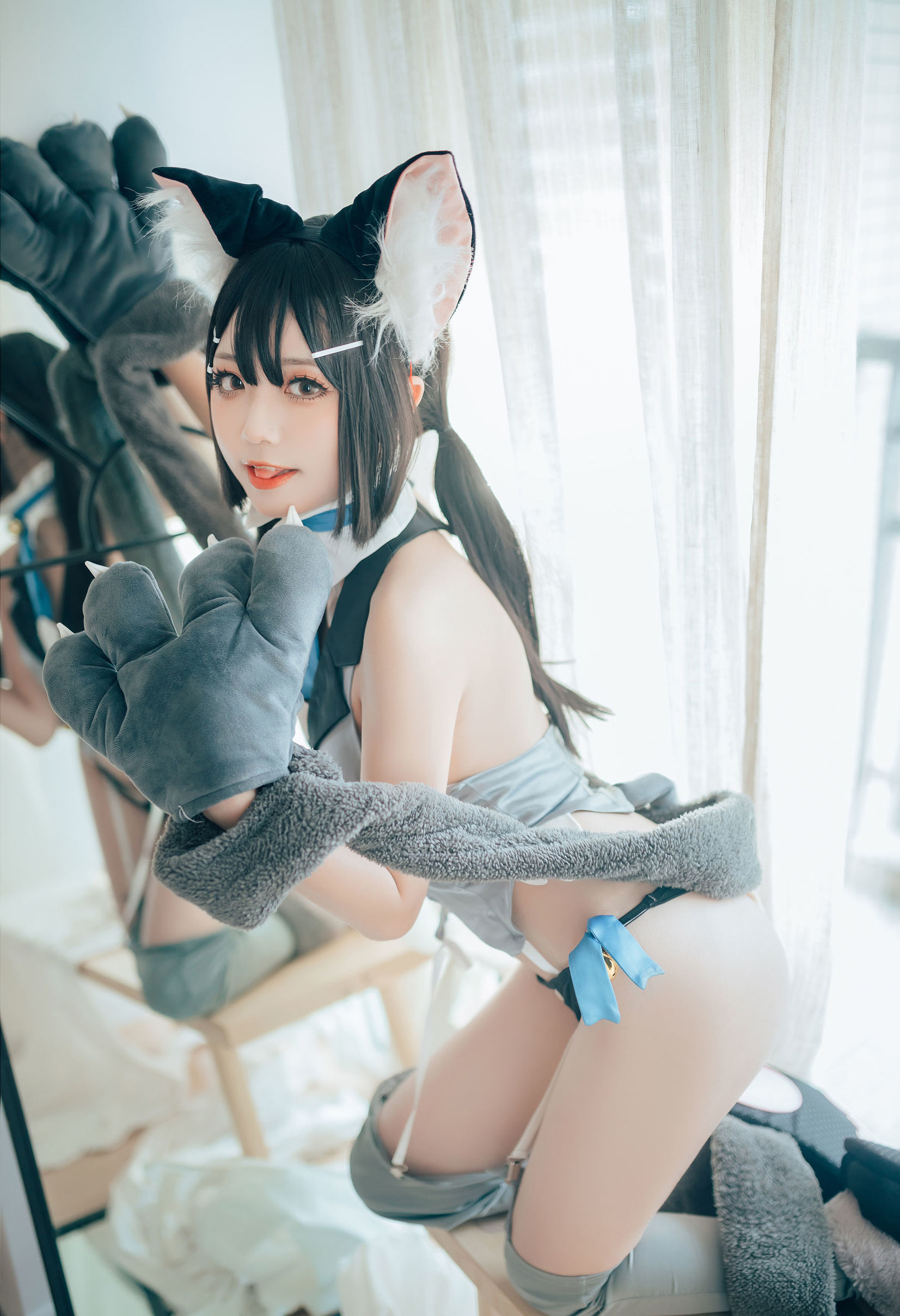 Cosplay Welfare] Weibo Cute Girl Lan Xiao Yi KiKi - Cat Girl