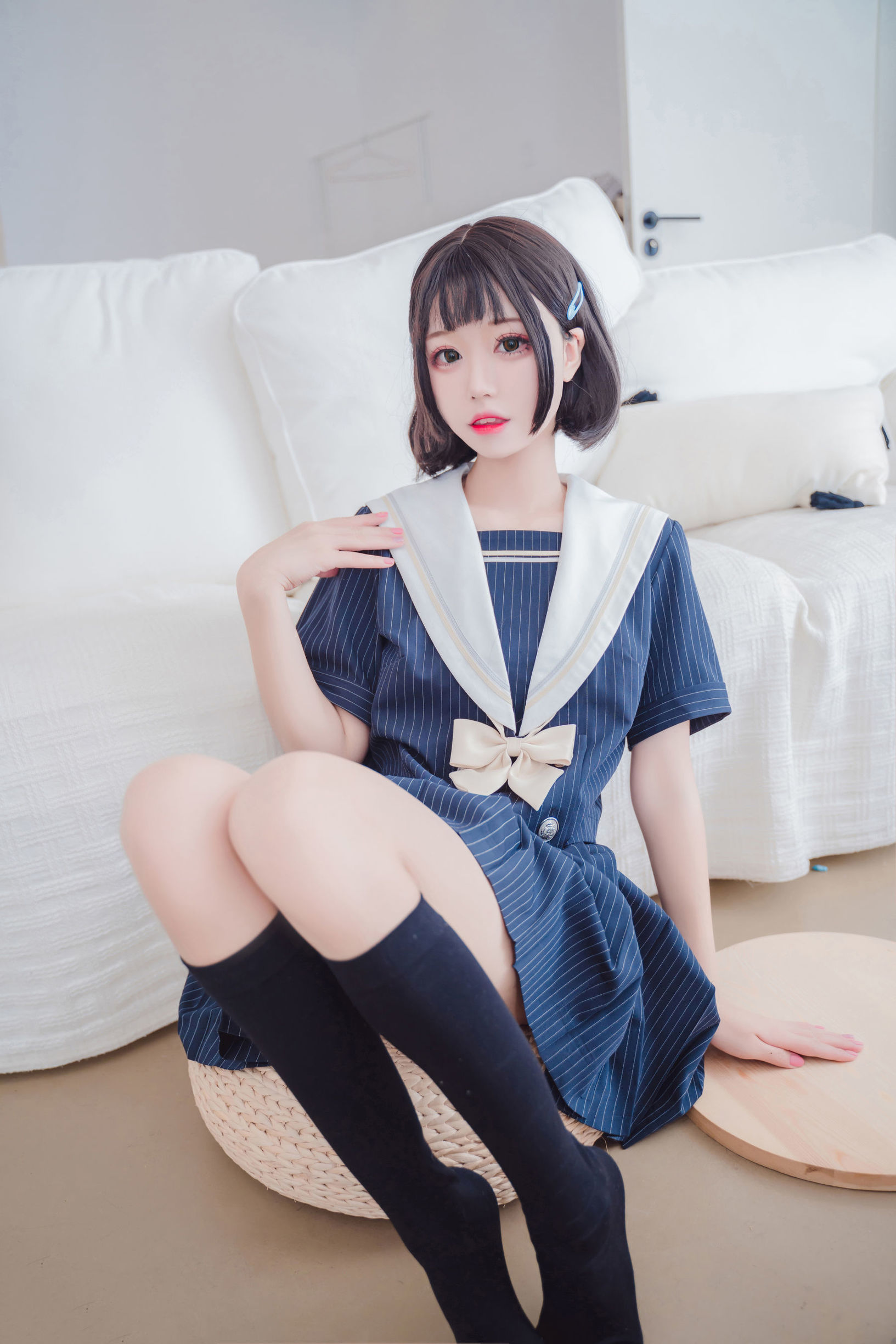 คอสเพลย์ ฟู ลี่] แมวจุนจุนMaoJun - สาวนักเรียนบริสุทธิ์