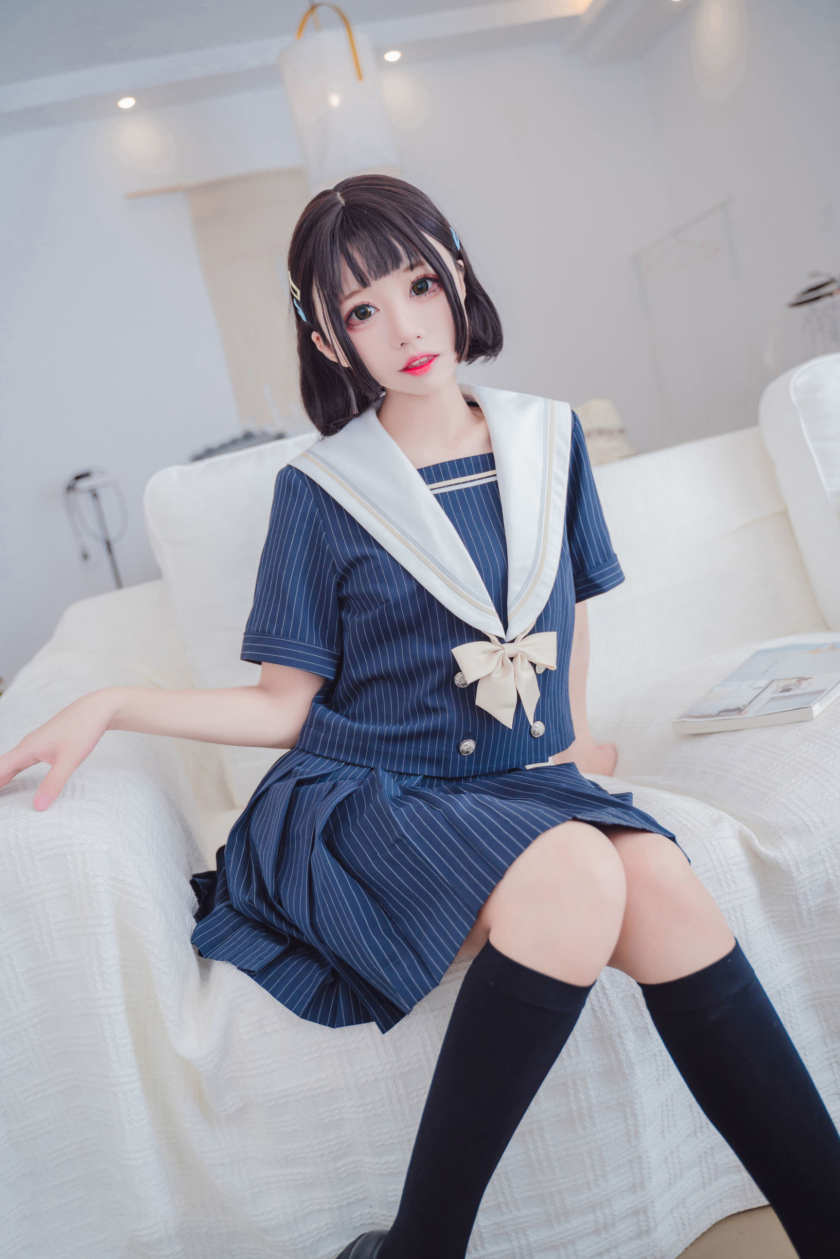 คอสเพลย์ ฟู ลี่] แมวจุนจุนMaoJun - สาวนักเรียนบริสุทธิ์