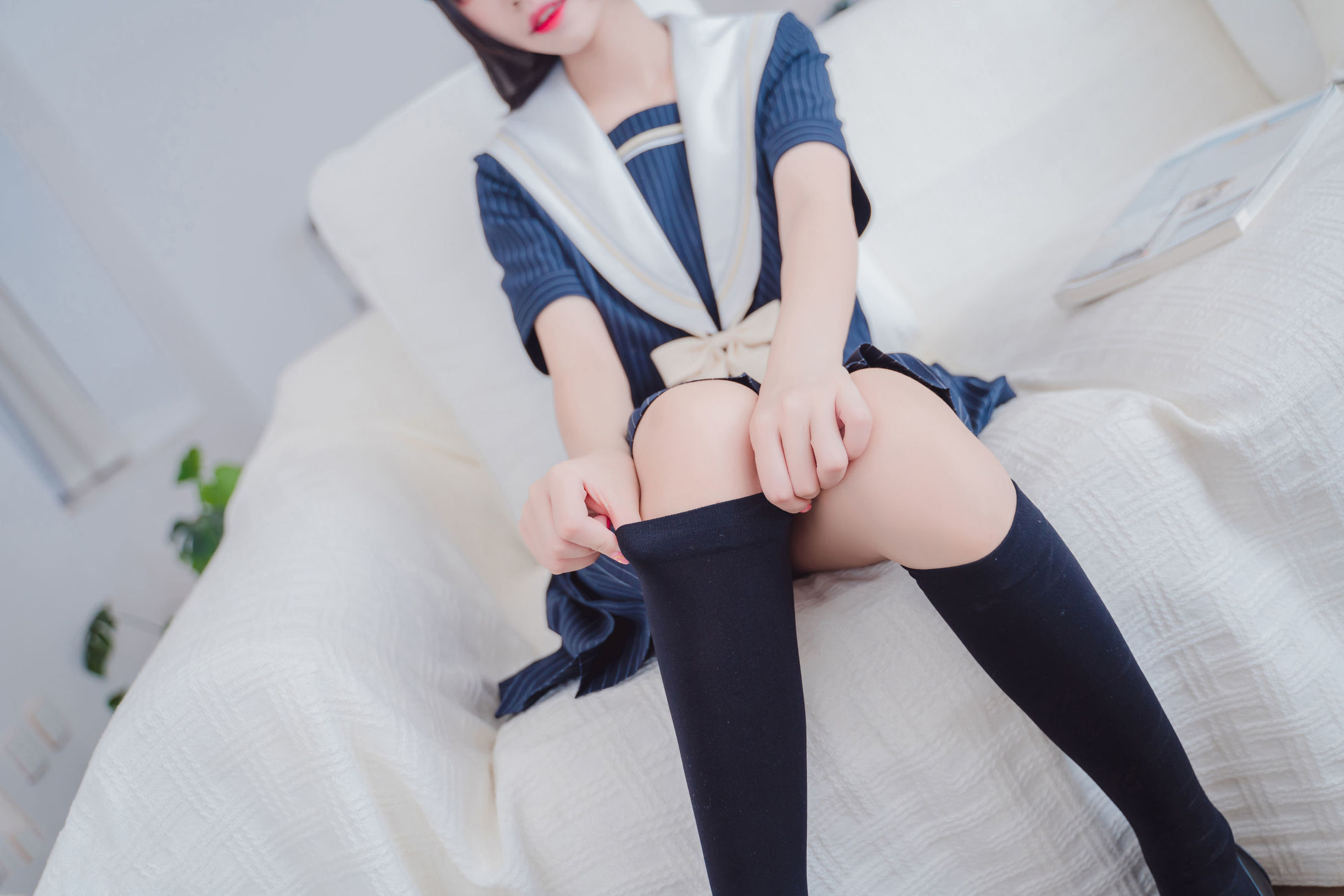 คอสเพลย์ ฟู ลี่] แมวจุนจุนMaoJun - สาวนักเรียนบริสุทธิ์