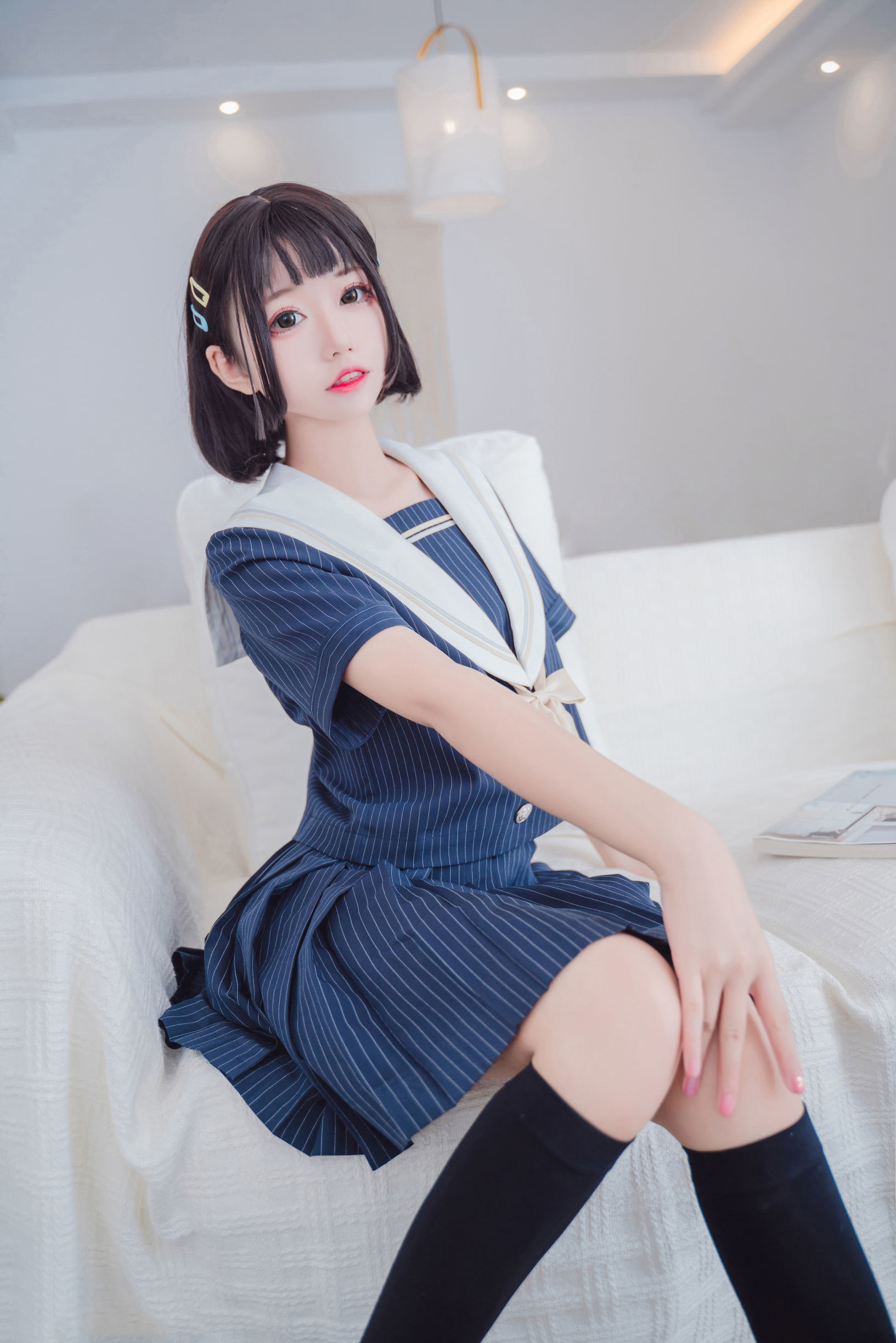 คอสเพลย์ ฟู ลี่] แมวจุนจุนMaoJun - สาวนักเรียนบริสุทธิ์